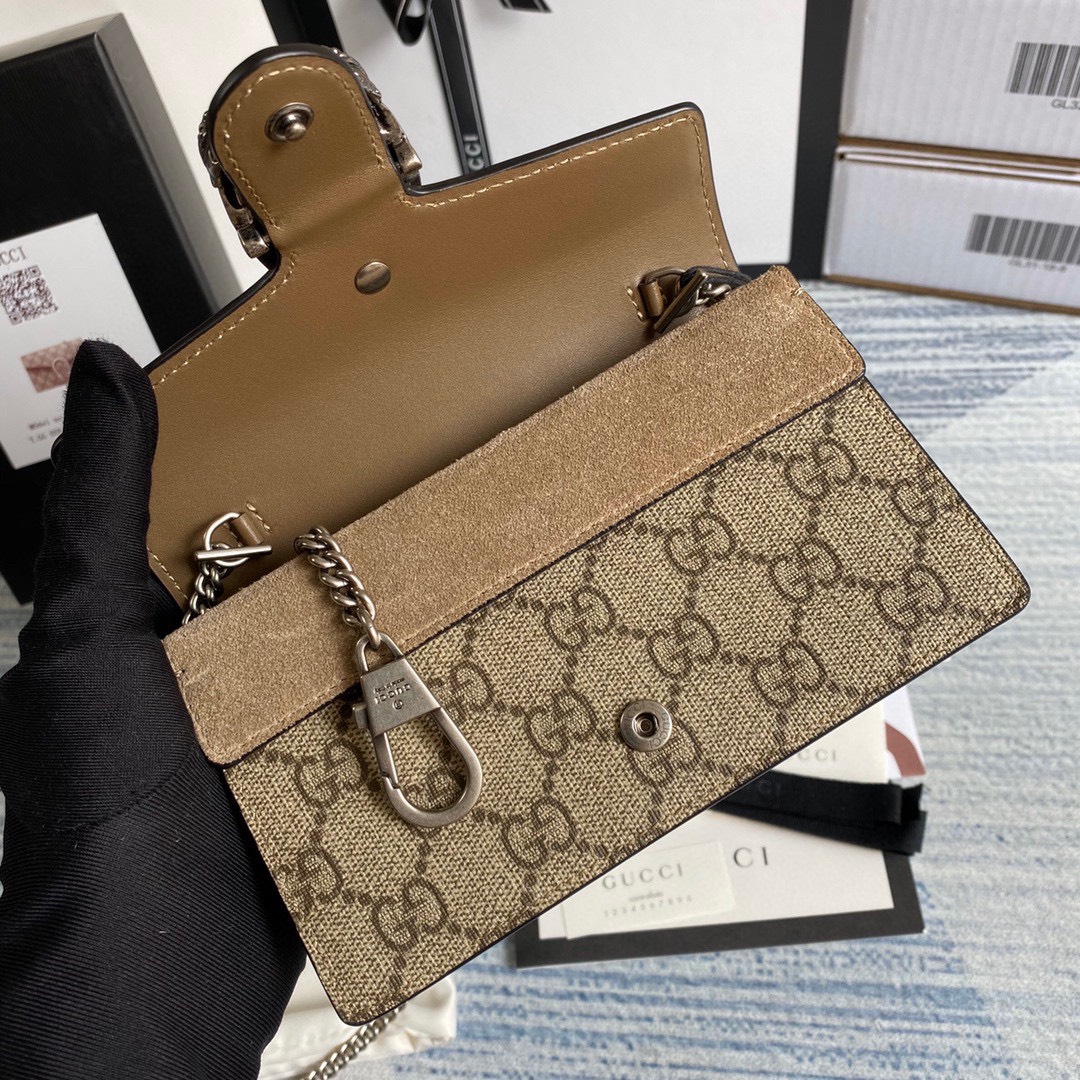 Túi xách Gucci Siêu Cấp Dionysus Mini Size 16.5x10x4.5cm 476432