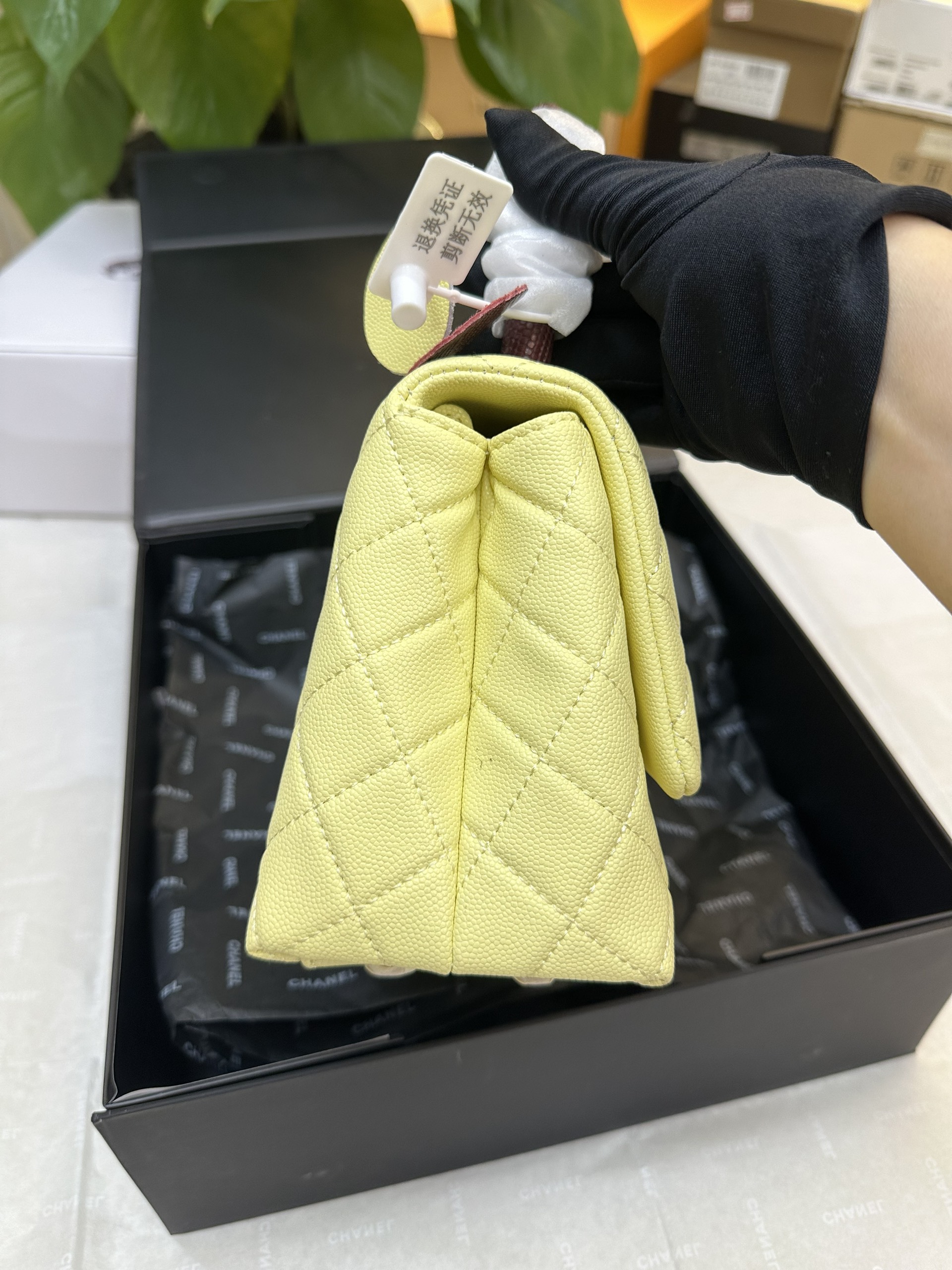 Túi Chanel CoCo Super Màu Xanh Size 23cm