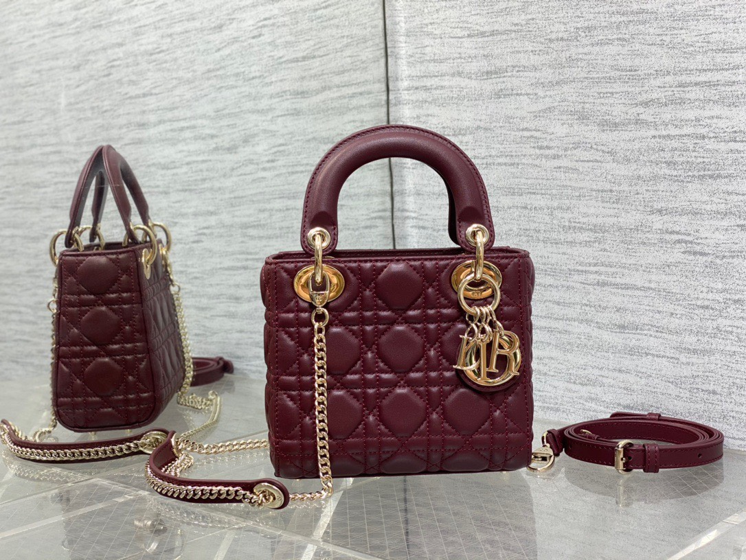 Bảng Màu Mini Lady Dior Bag Size 17cm