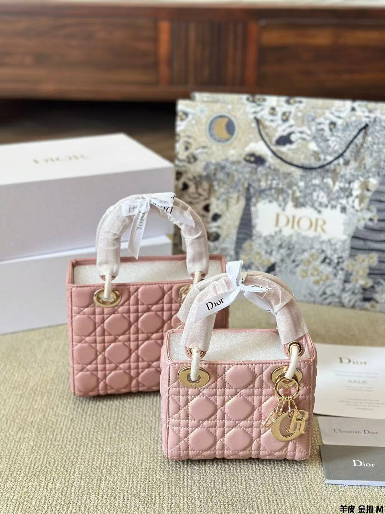 Bảng Màu Túi Lady Dior Super Size 17-20cm