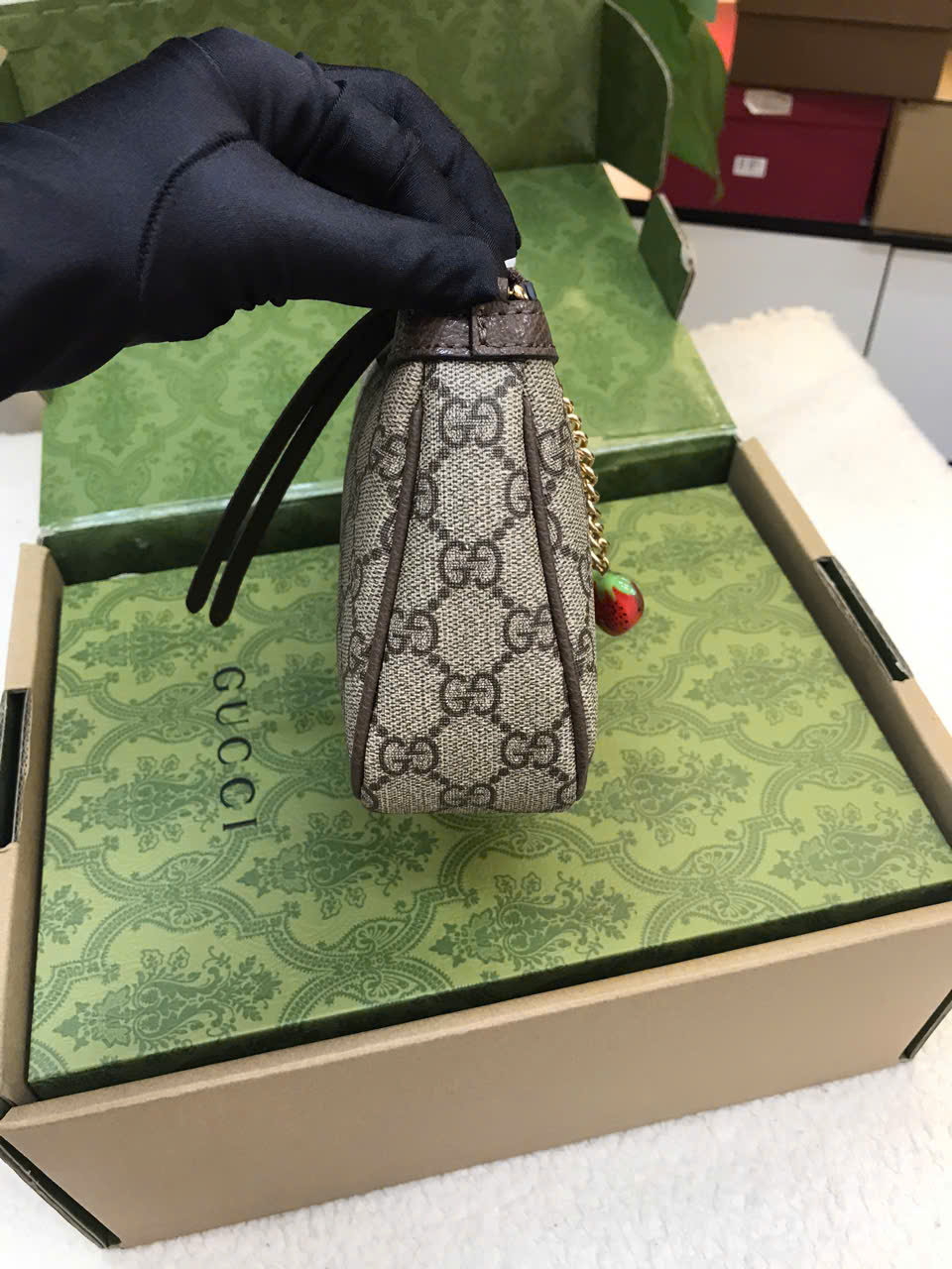 Túi Gucci Ophidia Handbag Small Super Size 25cm