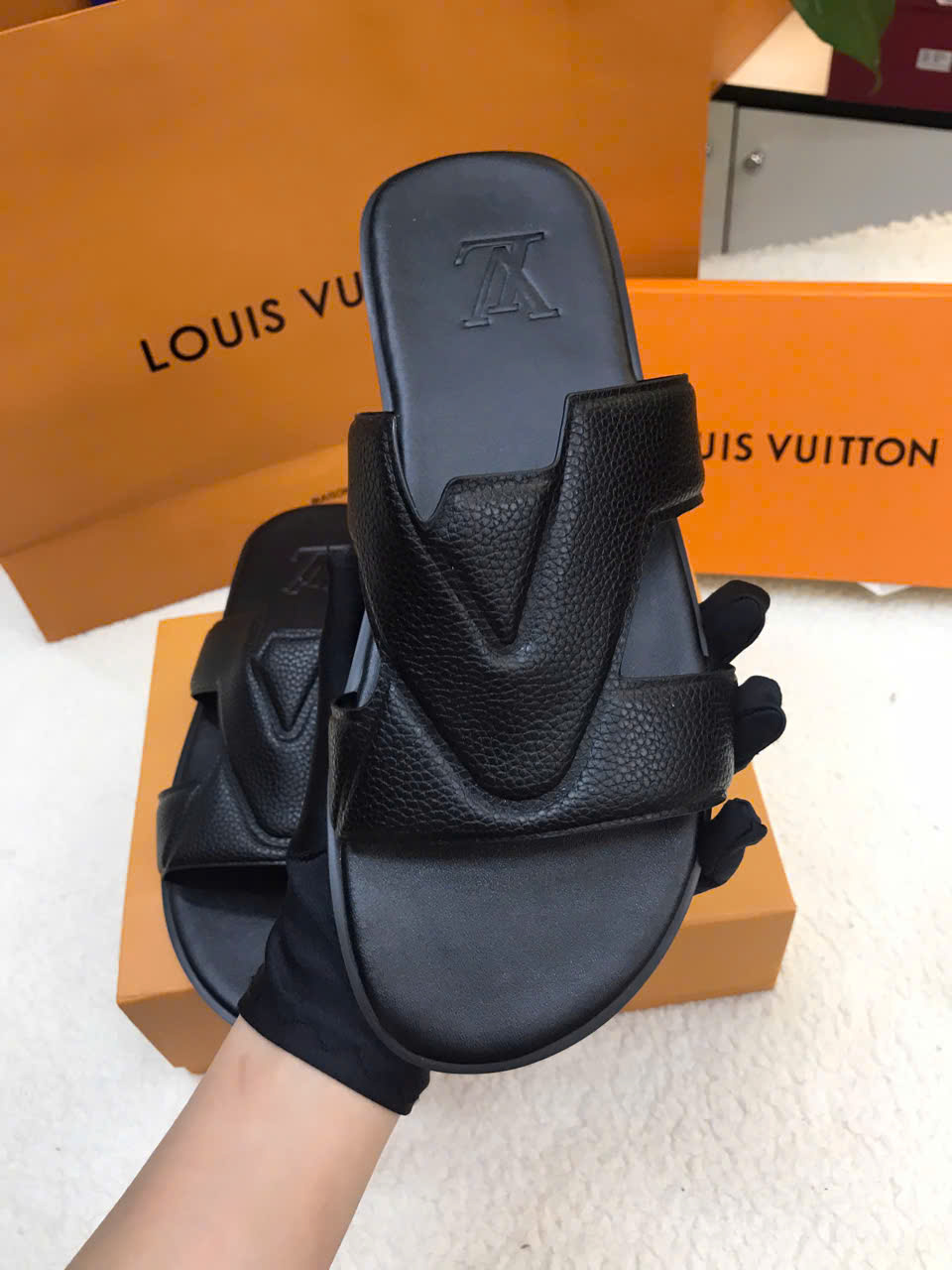 Dép LV Oasis Mule Siêu Cấp Size 42 1ADGB0