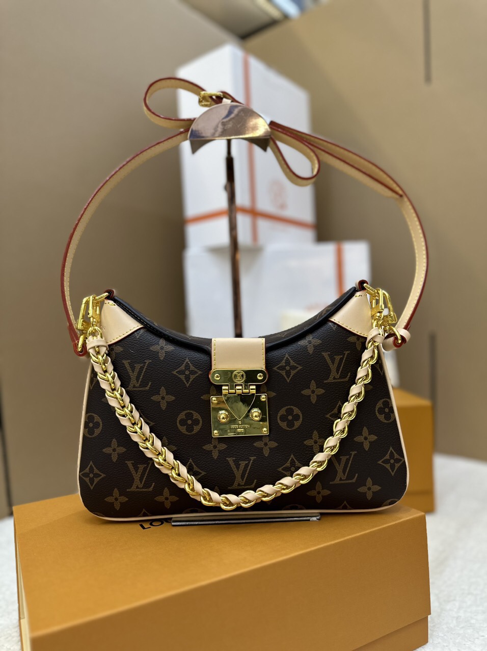 Túi Xách LV Twinny Màu Nâu Size 29cm M46659