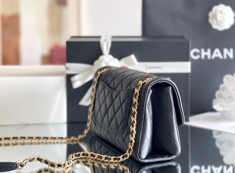 Túi Xách Chanel Classic 23P Vip Màu Đen Size 26cm