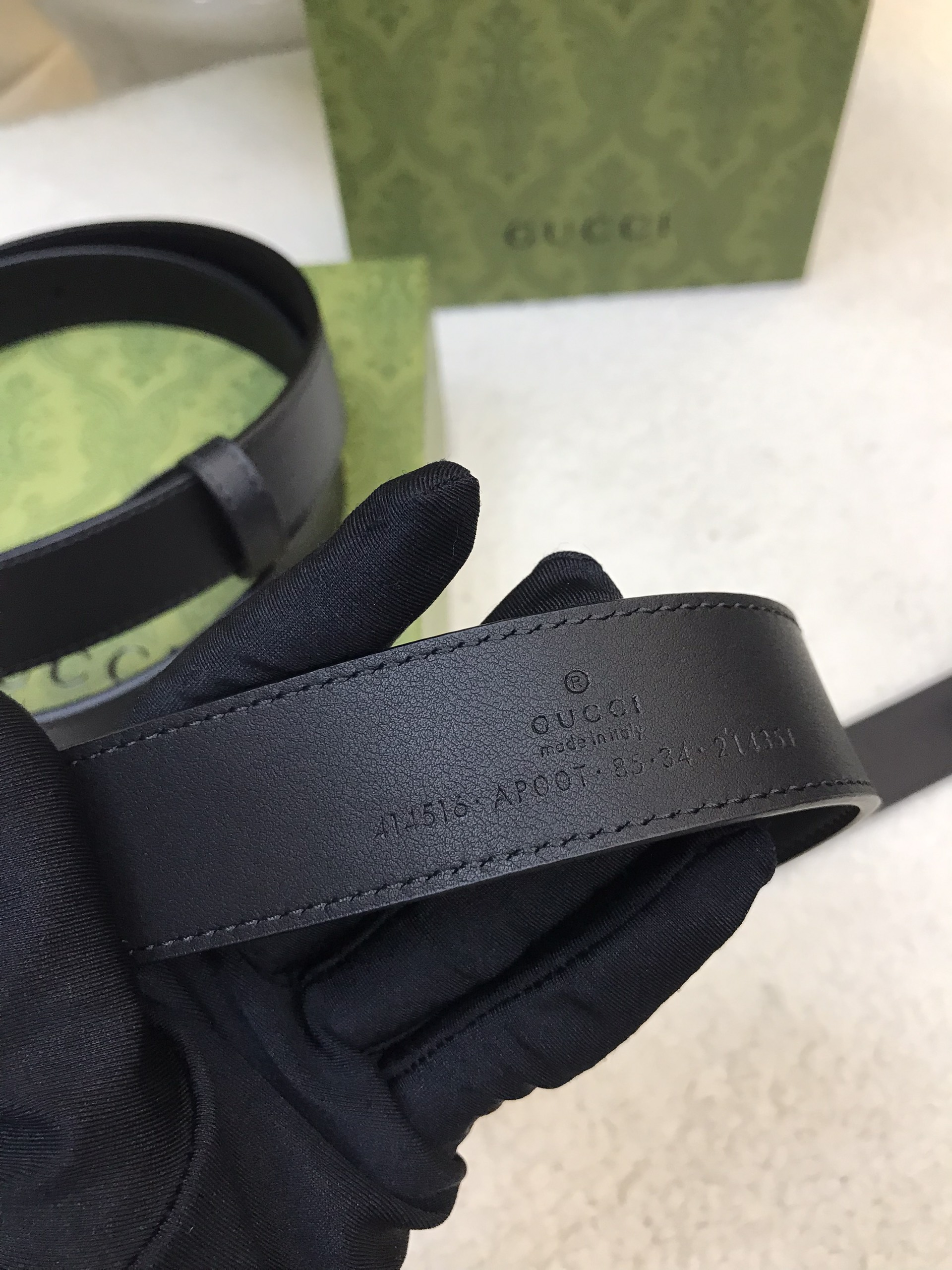 Thắt Lưng Gucci Double G Buckle Leather Belt 4cm Siêu Cấp