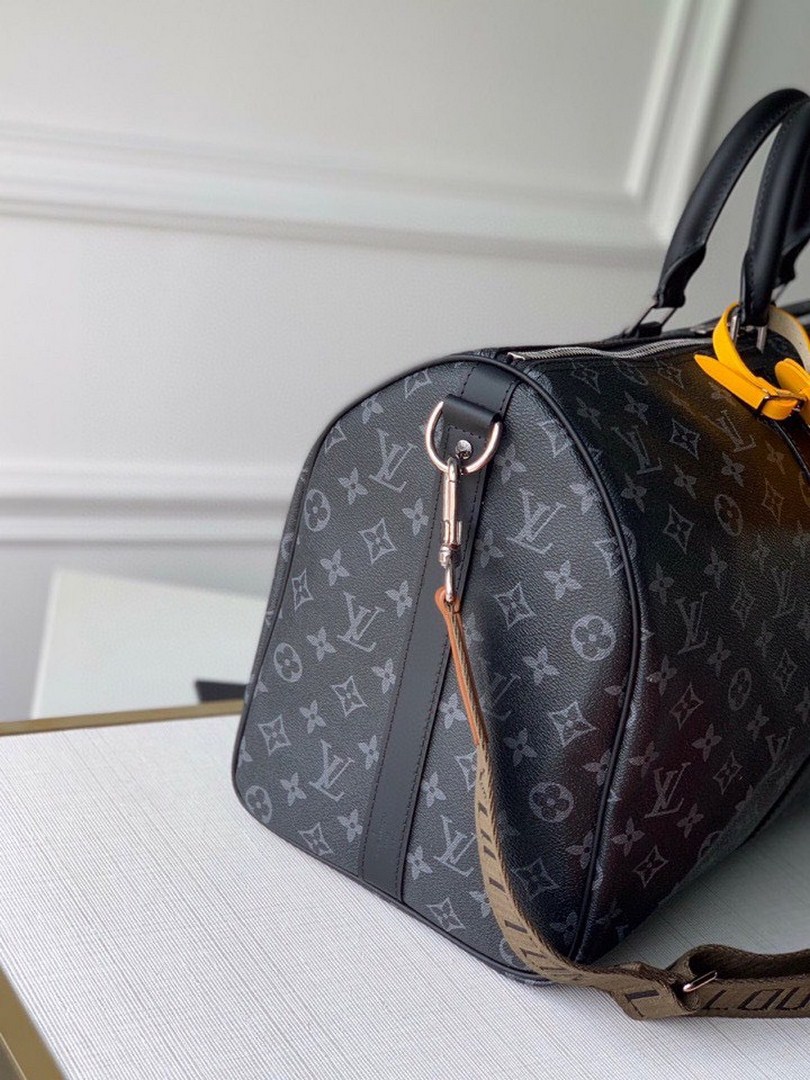 Túi Xách Louis Vuitton Keepall Vip Black Size 45cm