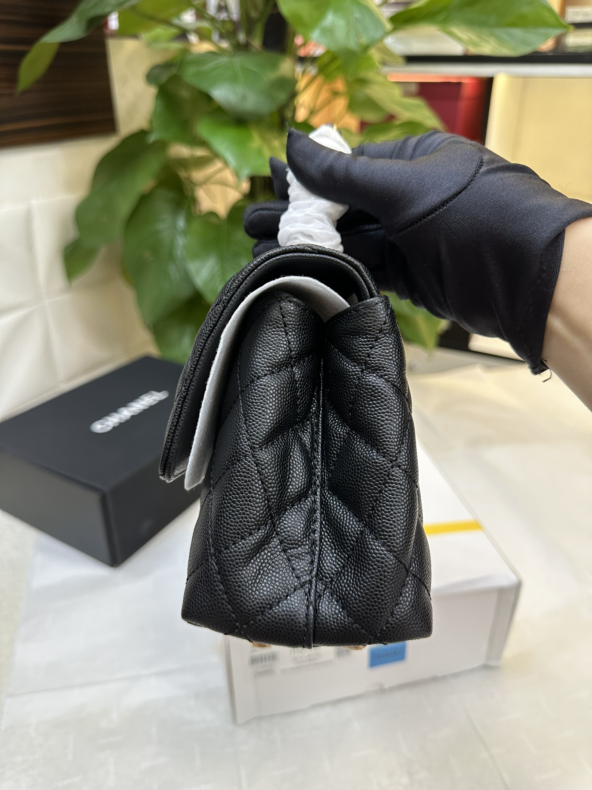 Túi Chanel Coco Handle Small Vip Màu Đen Size 23cm