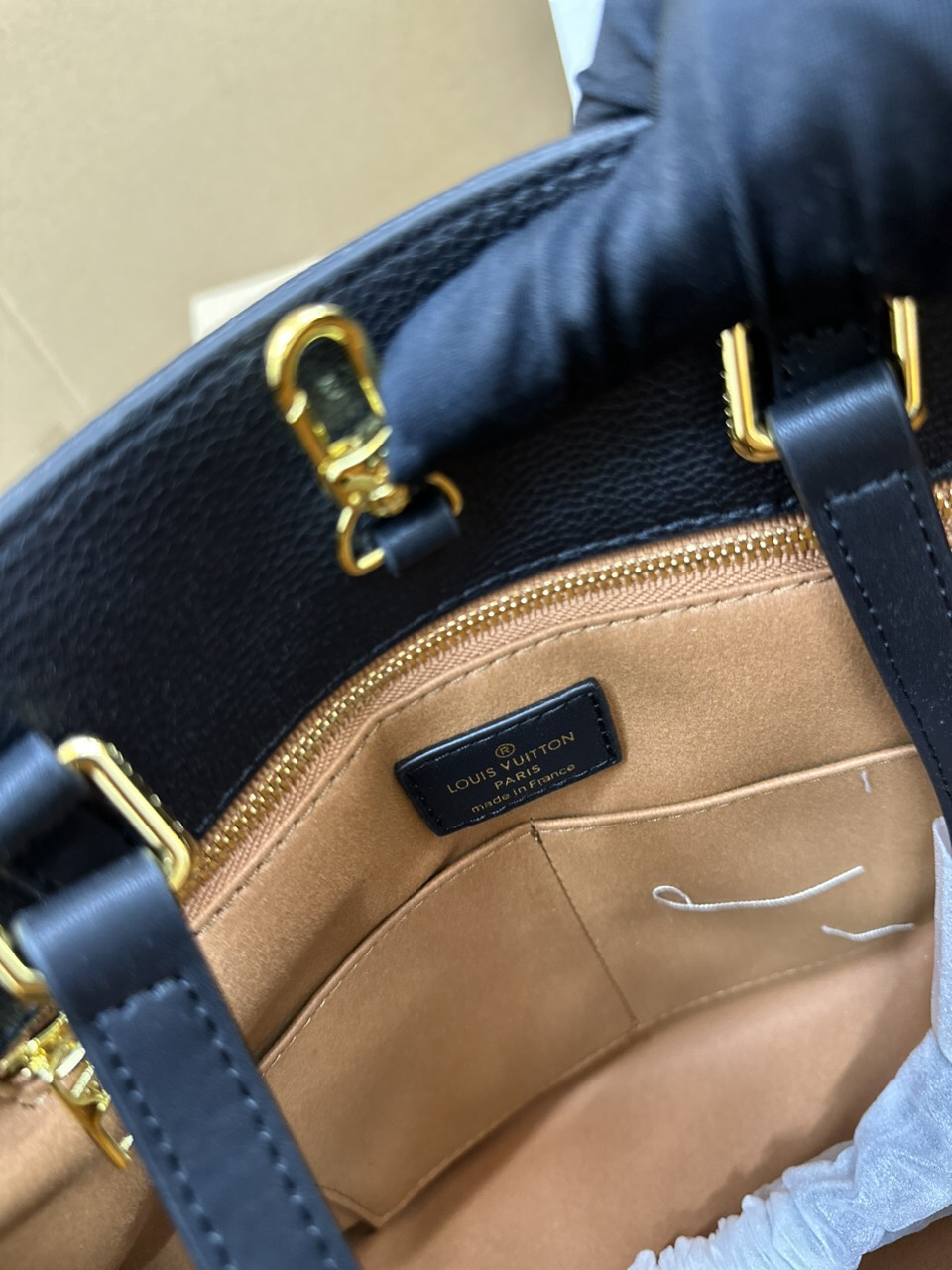 Túi Xách LV OnTheGo GM Super Màu Đen Size 35cm M44925