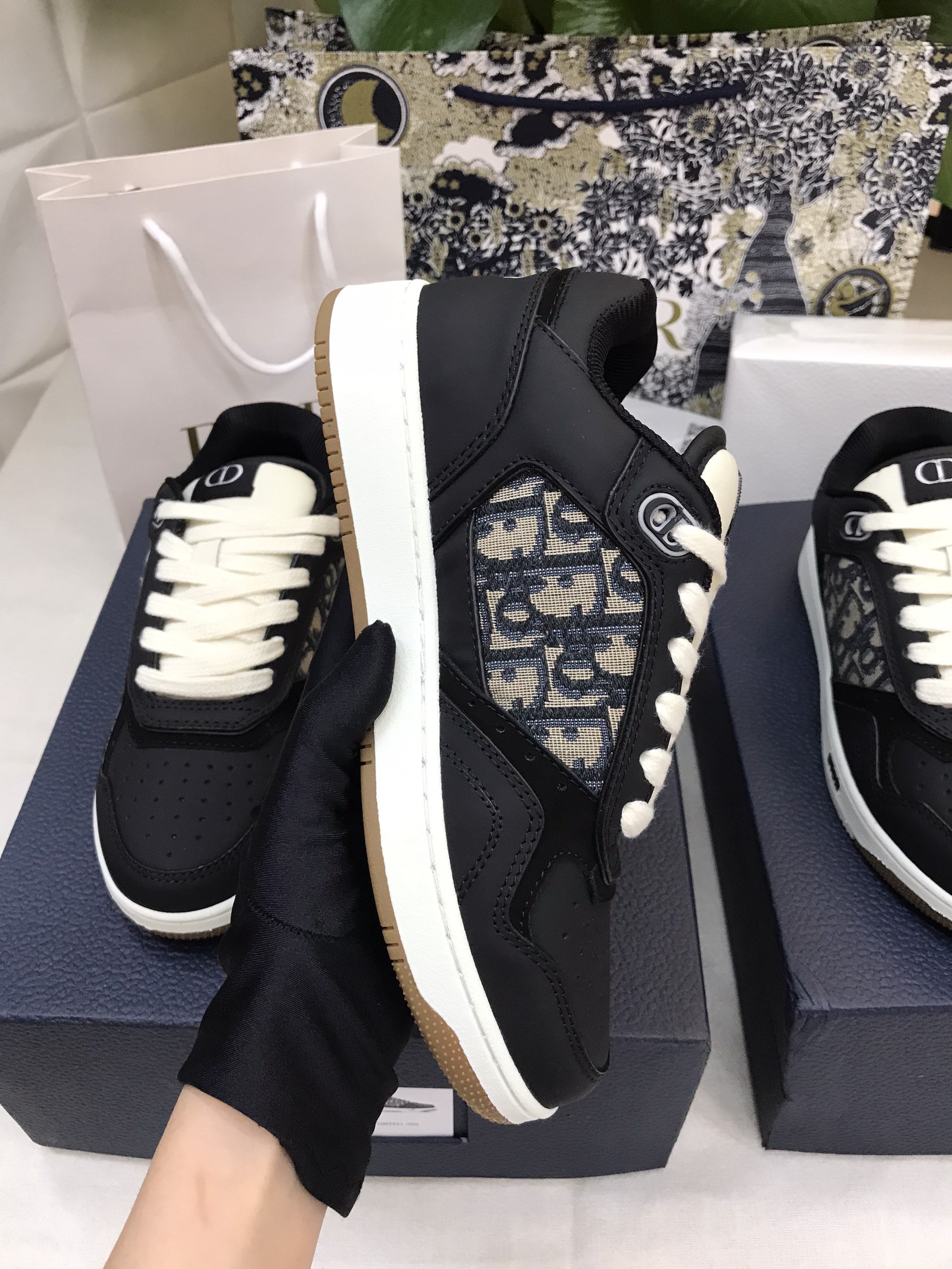 Giày Thể Thao Dior B27 Low-Top Sneaker Siêu Cấp Size 37