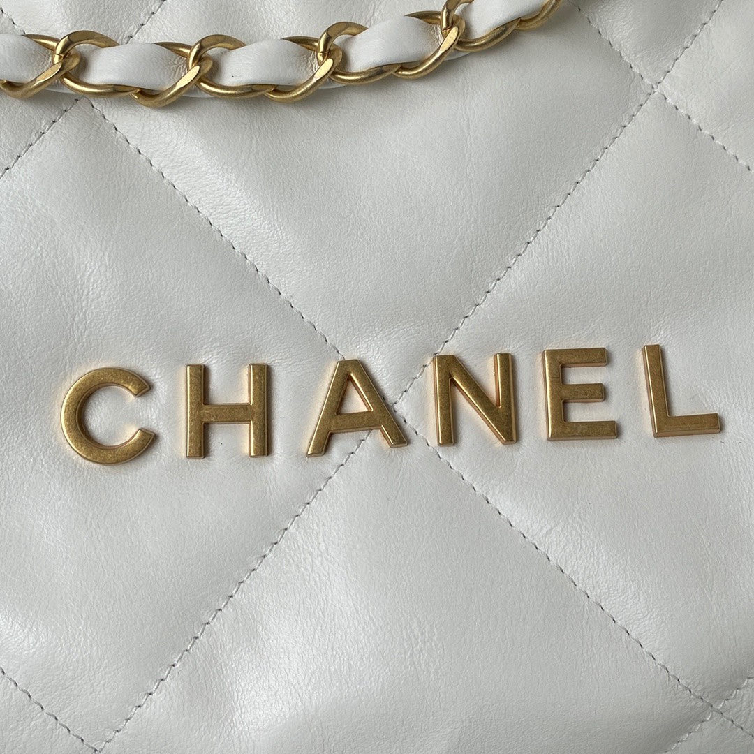 Túi Xách Chanel 22bag Siêu Cấp Da Mềm Màu Trắng AS3261
