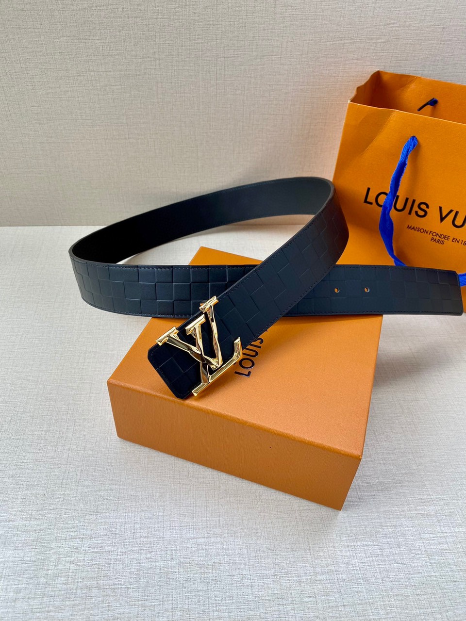 Thắt Lưng LV Siêu Cấp Louis Vuitton Reversible Belt In Men%&&&%s Belts