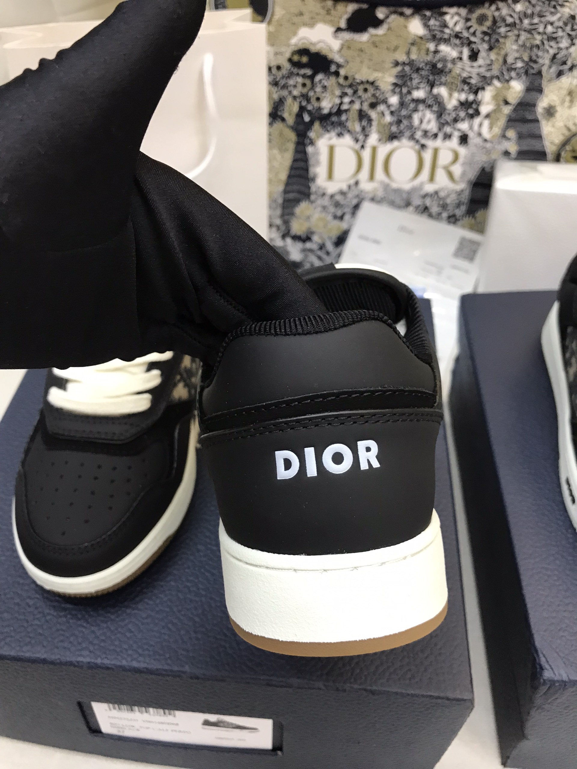 Giày Thể Thao Dior B27 Low-Top Sneaker Siêu Cấp Size 37