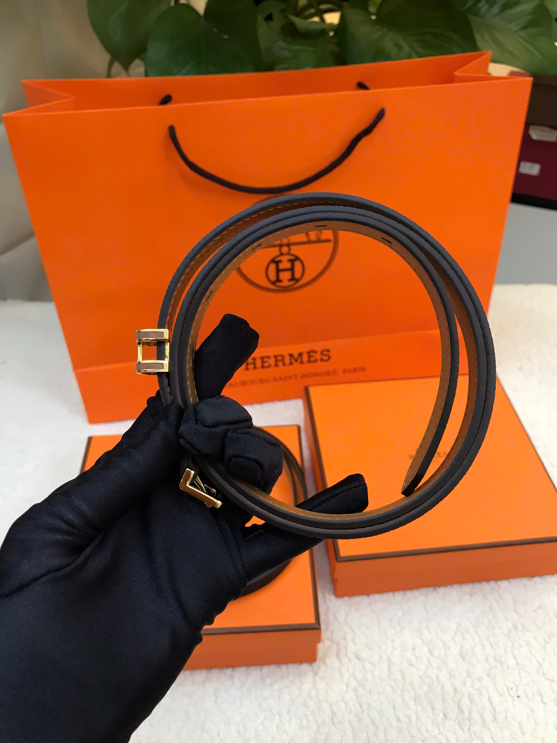 Thắt Lưng Hermes Pop H 15 Belt Brown Siêu Cấp Màu Nâu