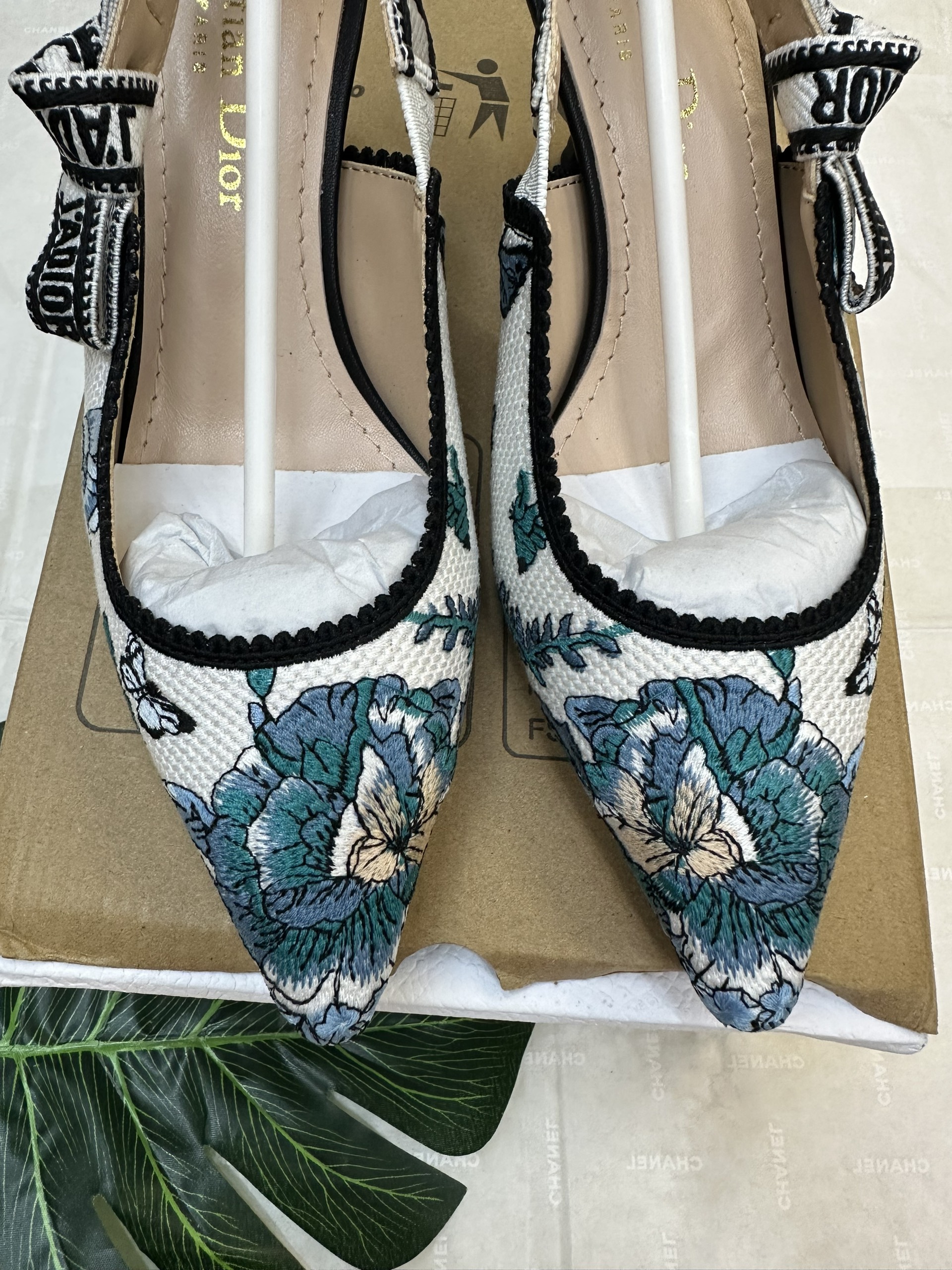 Giày J Adior Slingback Pump Siêu Cấp Size 35