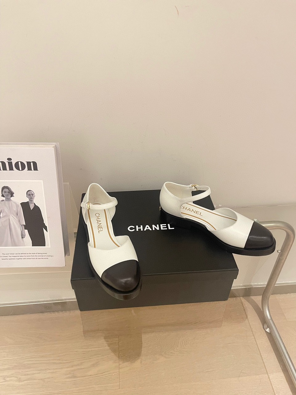 Giày Chanel Búp Bê Siêu Cấp Màu Trắng