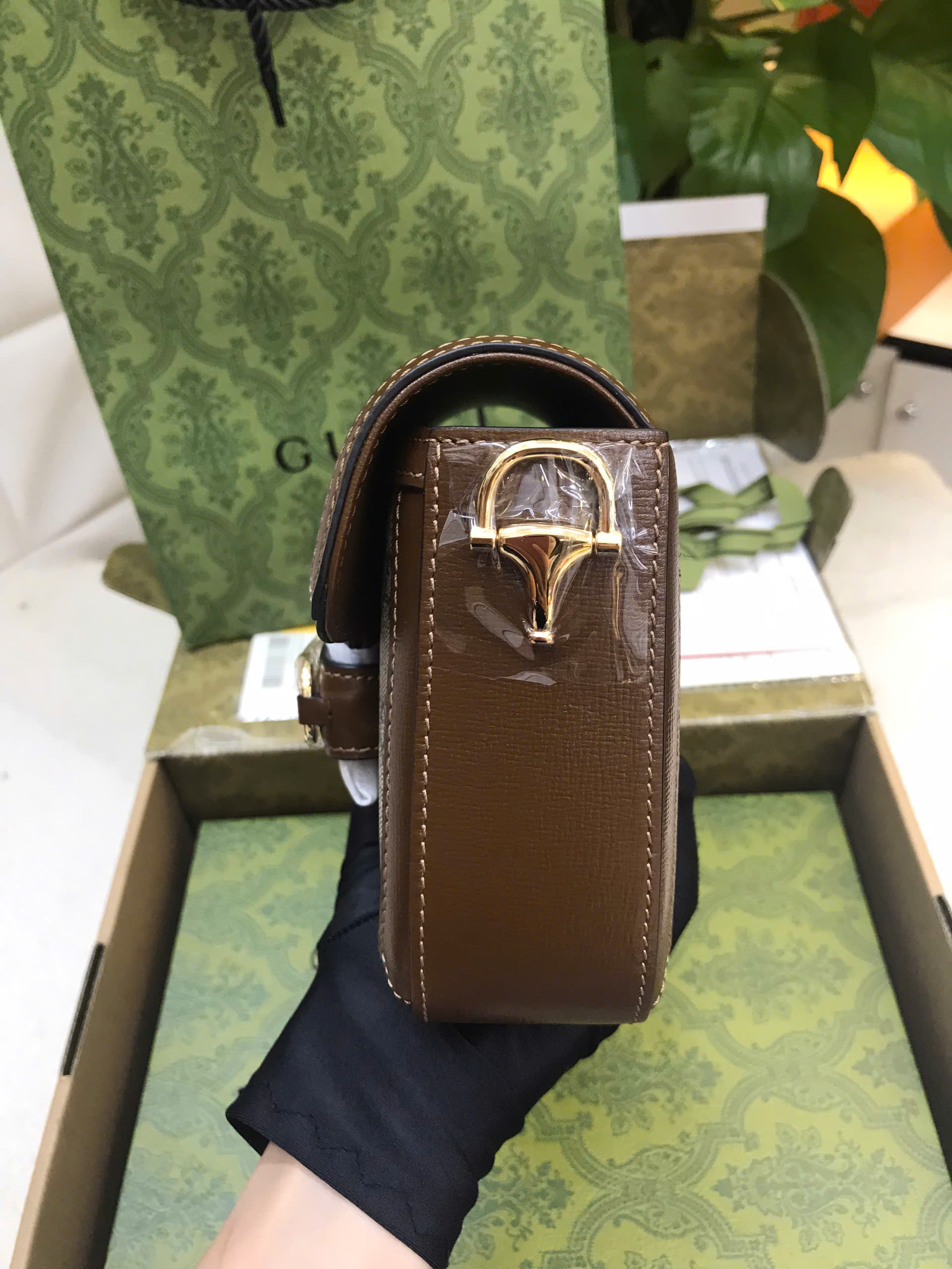 Túi Gucci Horsebit 1955 Mini Shoulder Bag Siêu Cấp Size 20cm