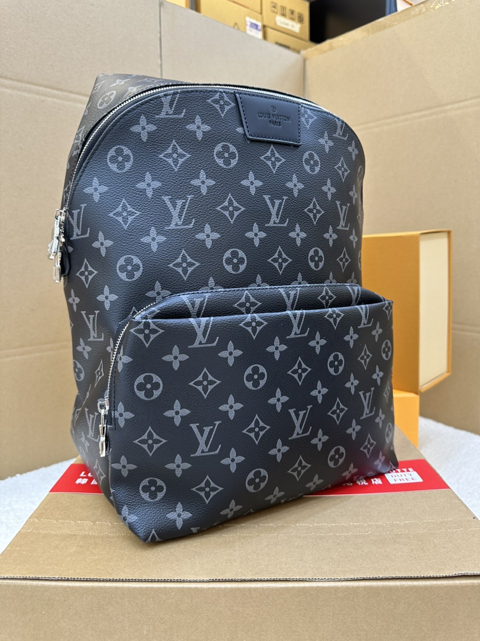 Balo LV Discovery PM Super Màu Đen Size 28cm M43186