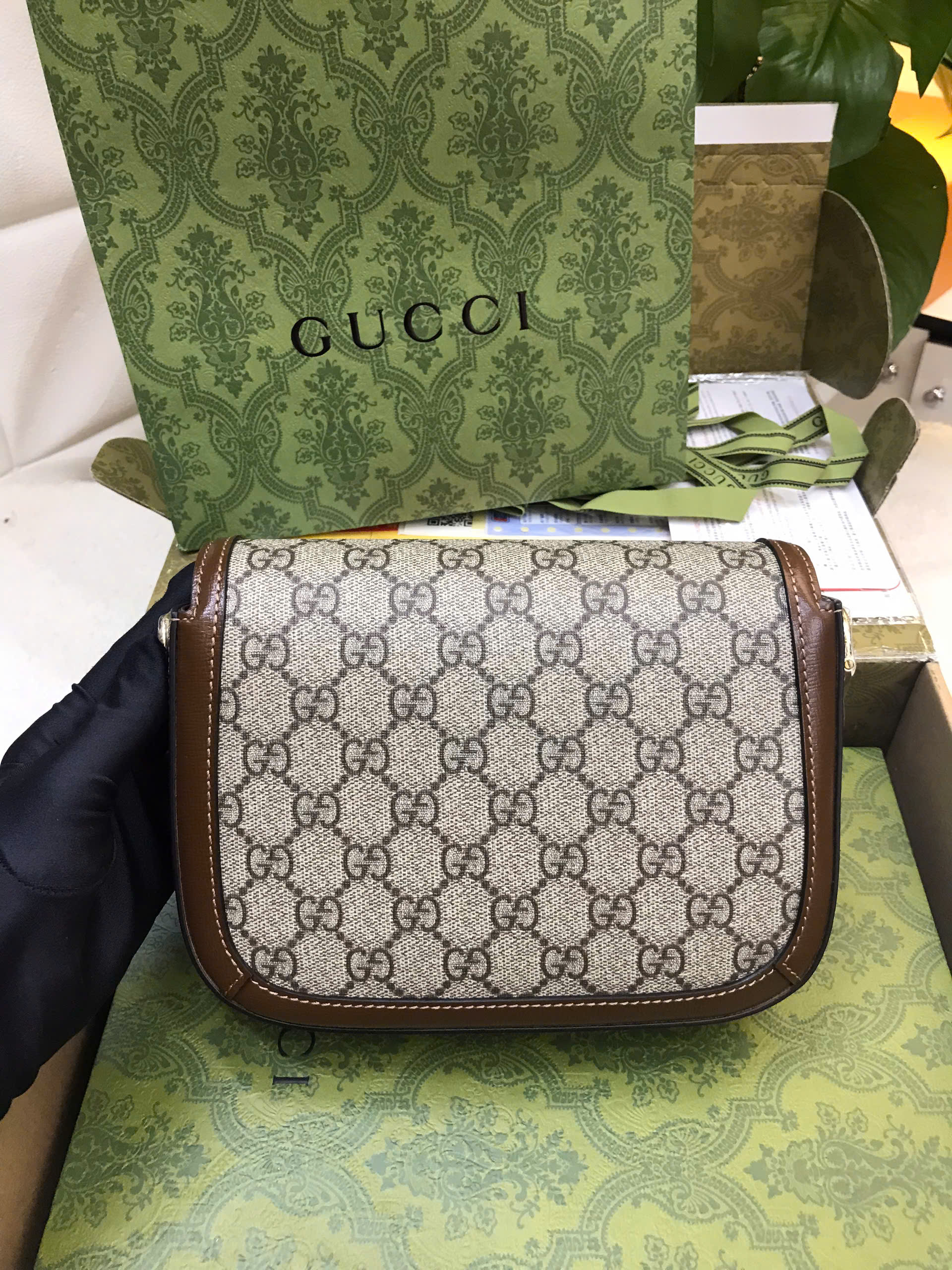 Túi Gucci Horsebit 1955 Mini Shoulder Bag Siêu Cấp Size 20cm