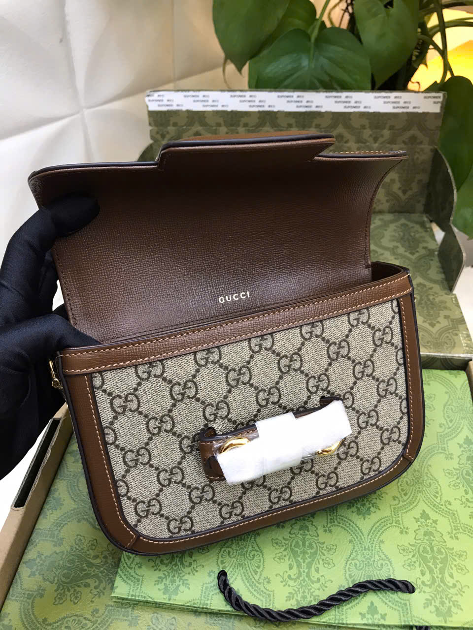 Túi Gucci Horsebit 1955 Small Shoulder Bag Vip Size 25cm