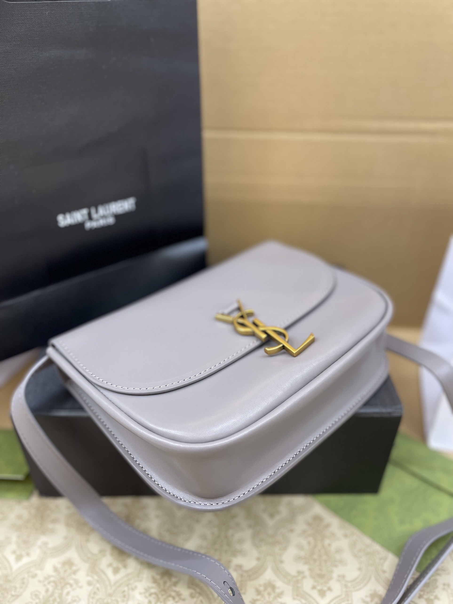 Túi Xách YSL SOLFERINO Super Size 23cm Full Box