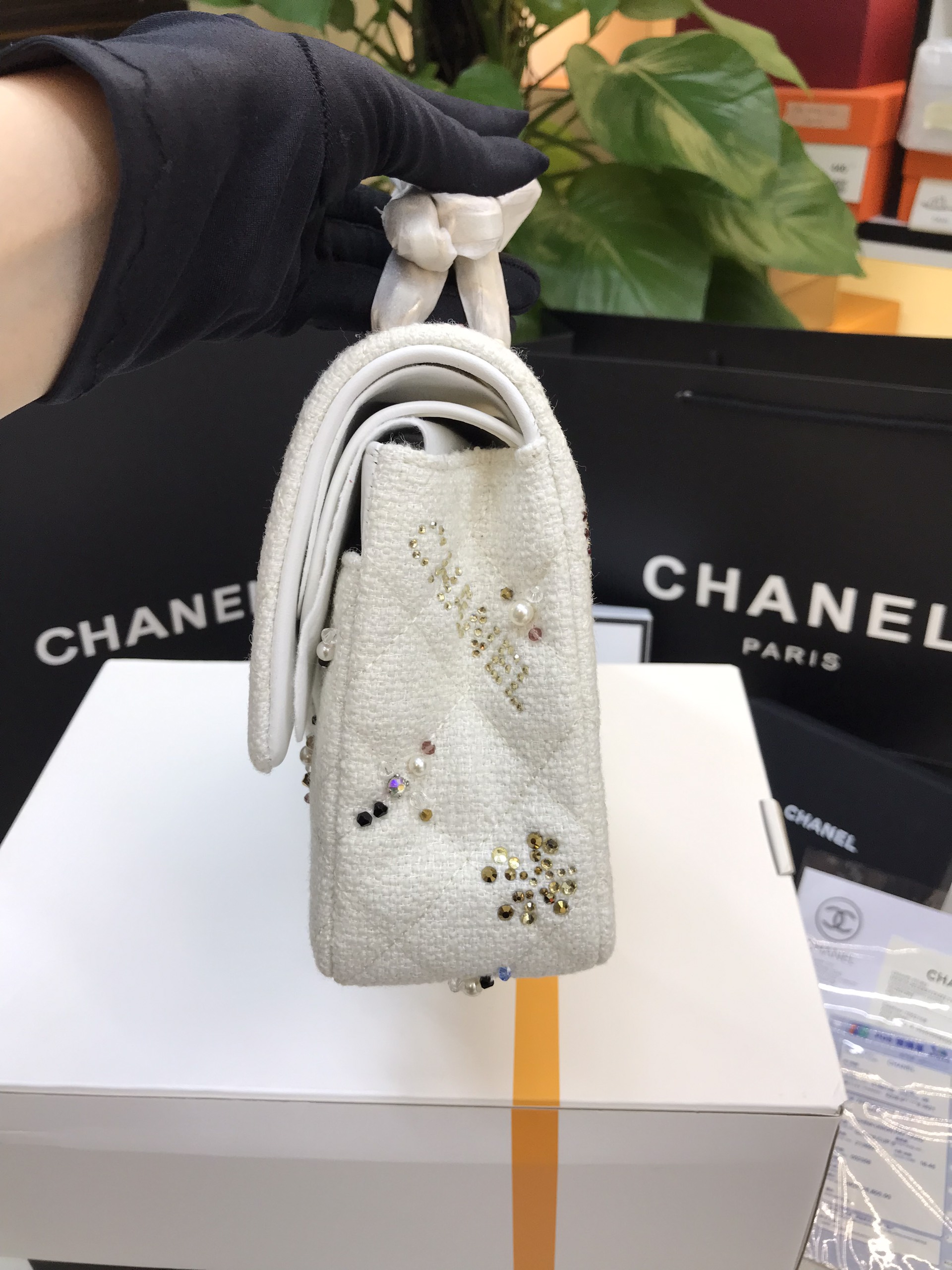 Túi Chanel Classic Starry Night Bag Vip Size 25cm