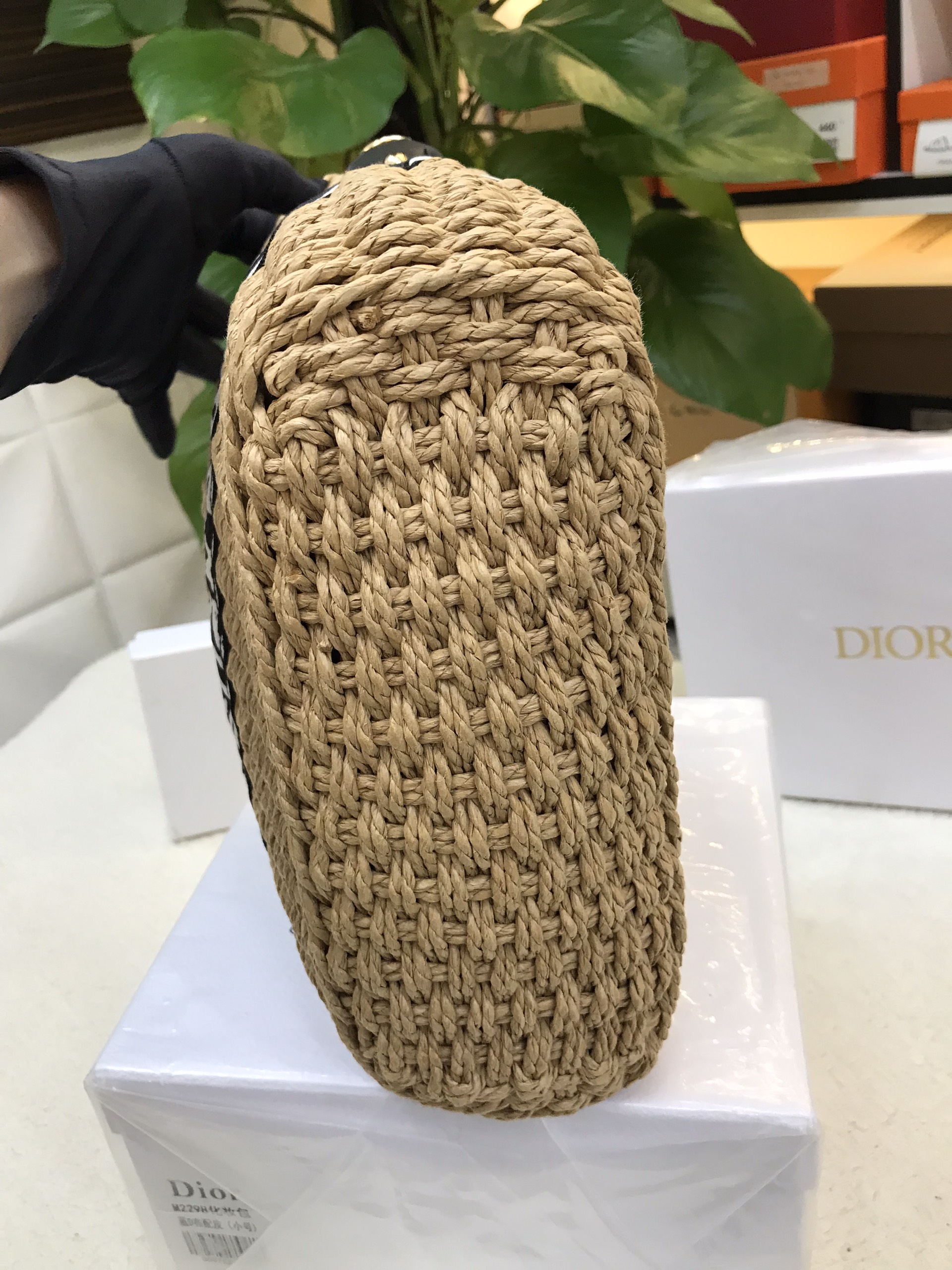 Túi Dior Hat Basket Bag Siêu Cấp Size 35cm Chưa Kèm Box