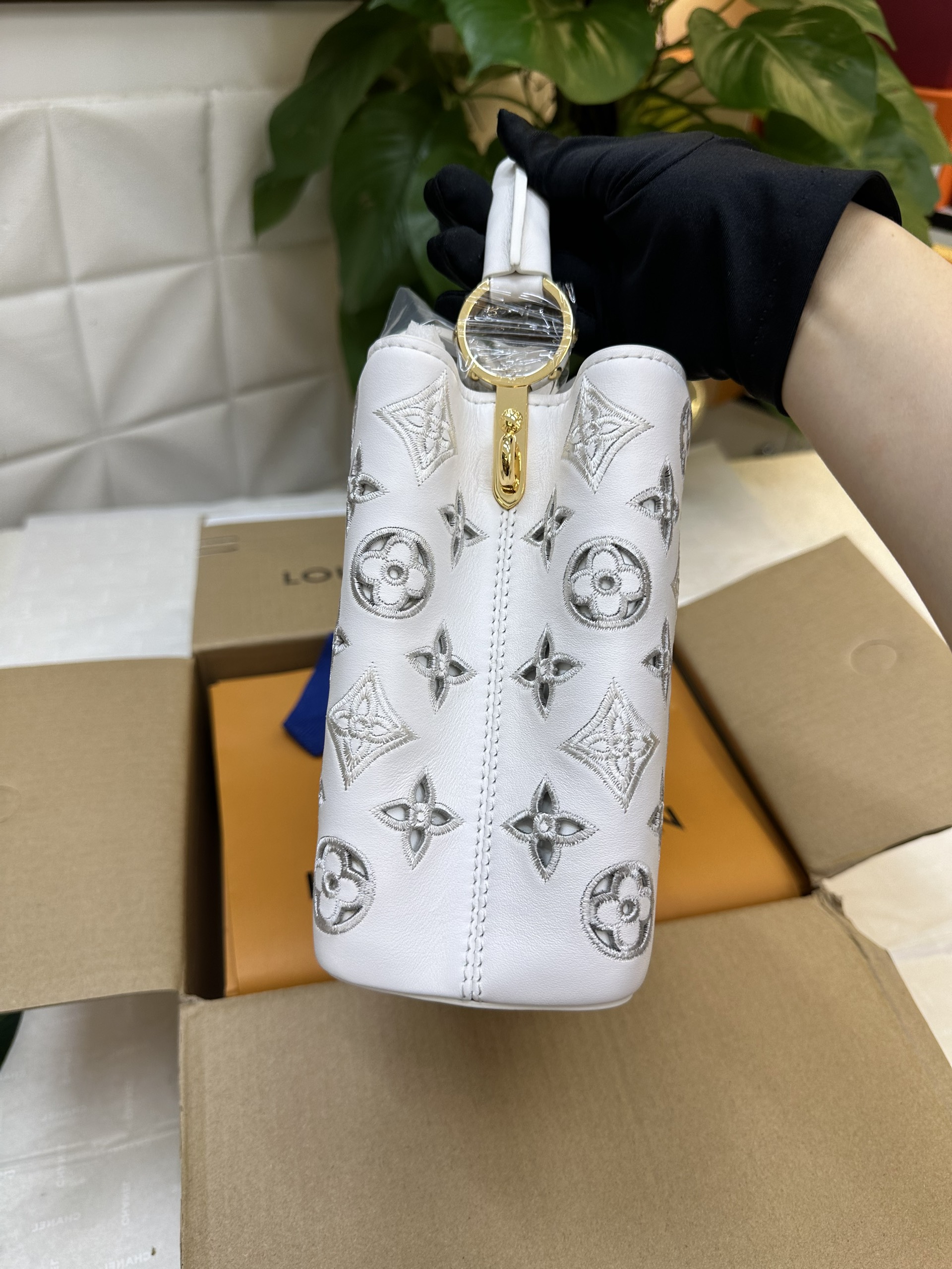 Túi LV Capucines BB White Vip Size 27cm