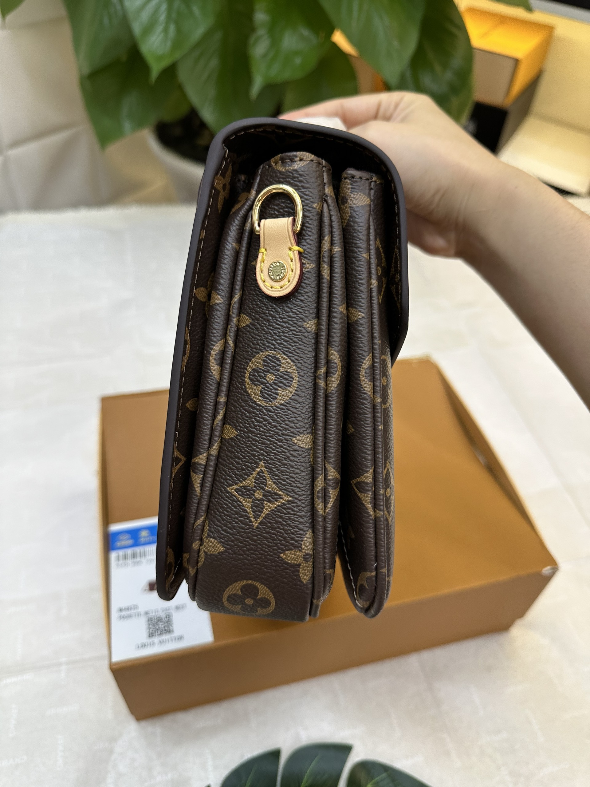 Túi LV Pochette Métis Super Hoa Nâu Size 25cm M44875