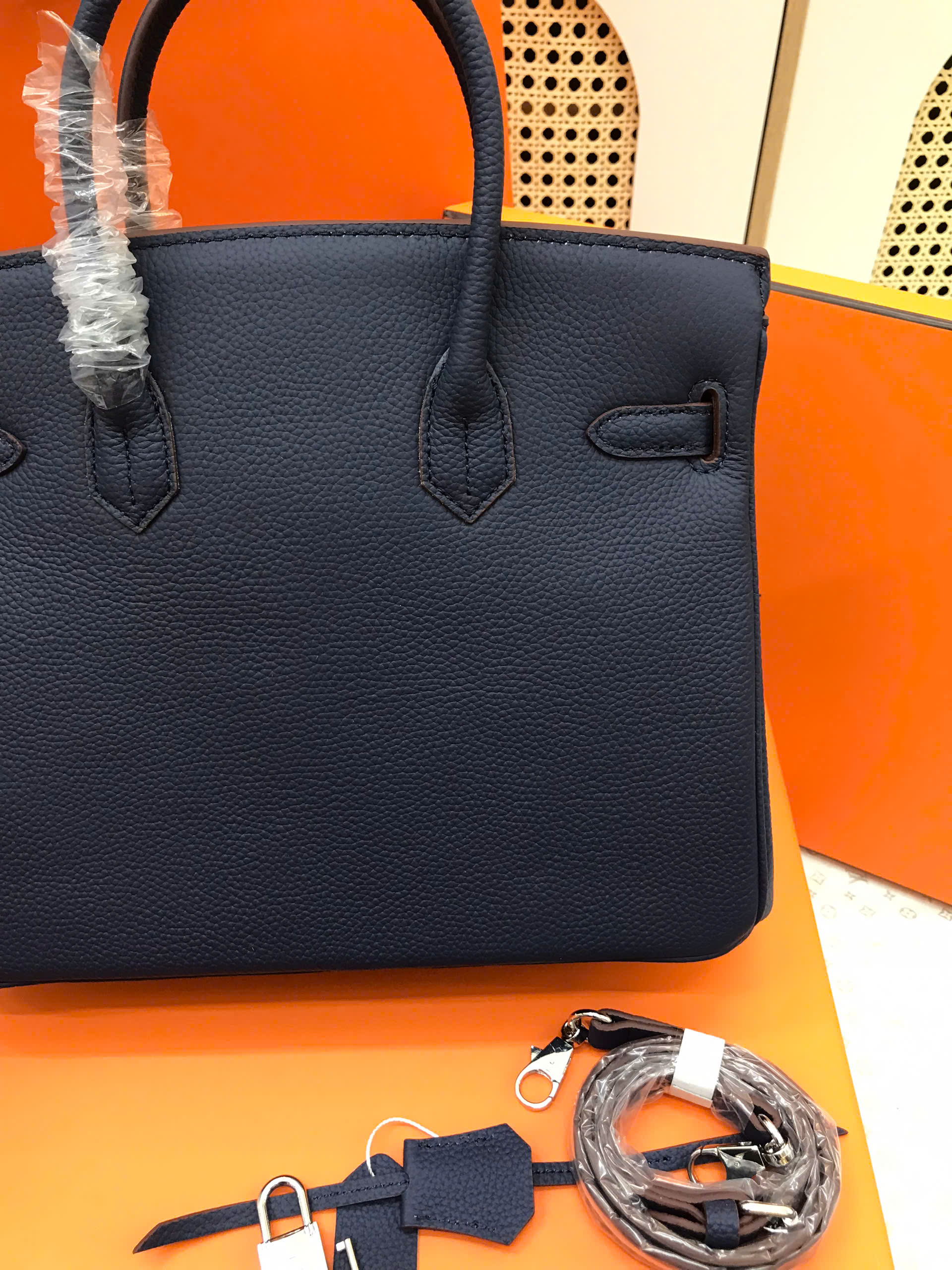 Túi Hermes Birkin Super Màu Xanh Size 30cm