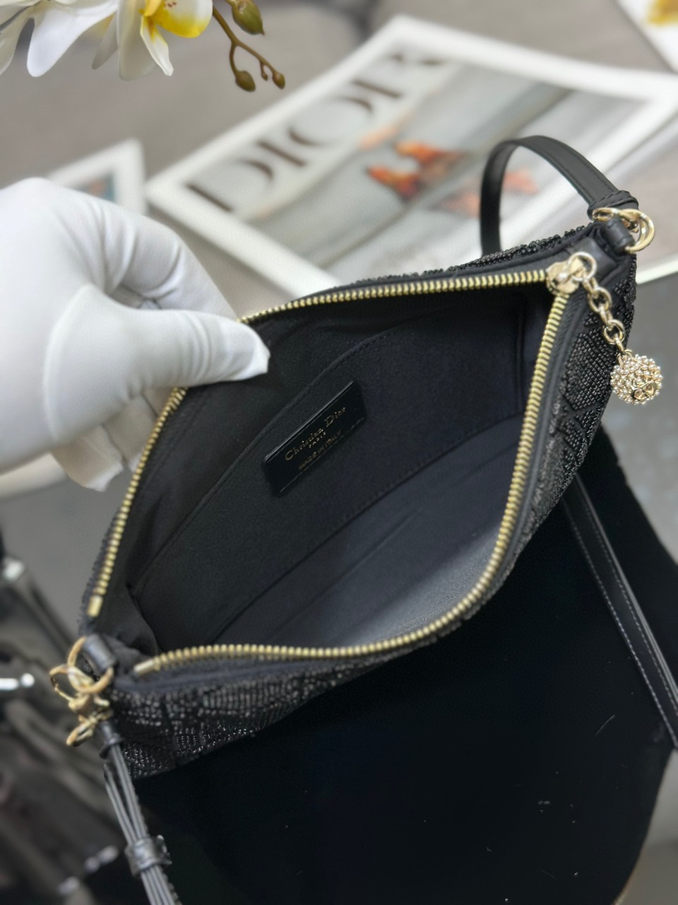 Túi Xách Dior Dream Siêu Cấp Màu Đen 26cm