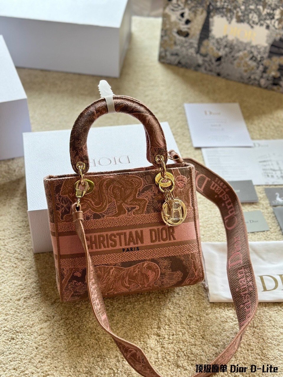 Bảng Màu Dior Lady D-Lite Bag