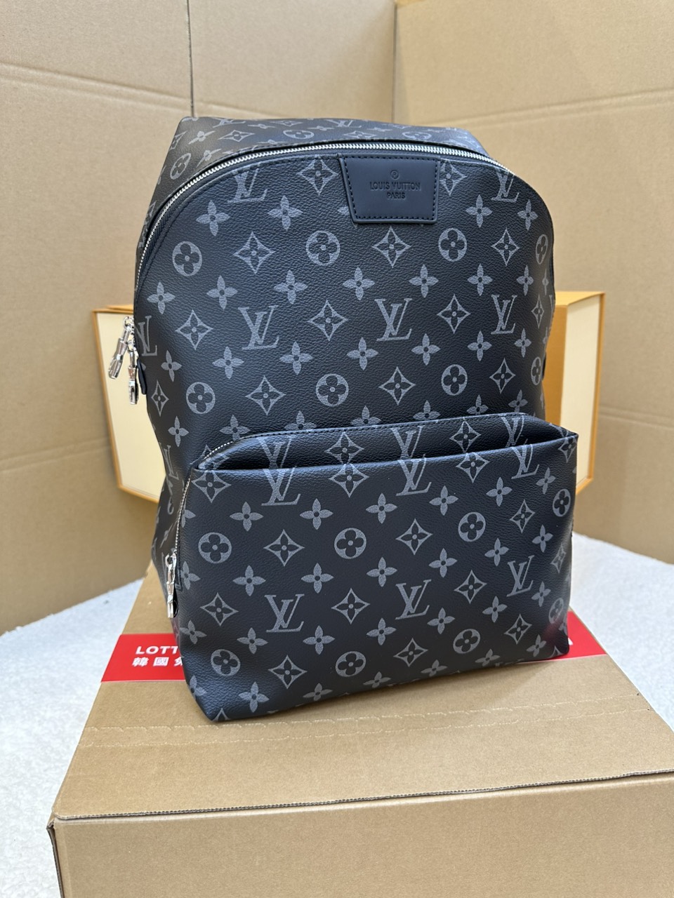 Balo LV Discovery PM Super Màu Đen Size 28cm M43186