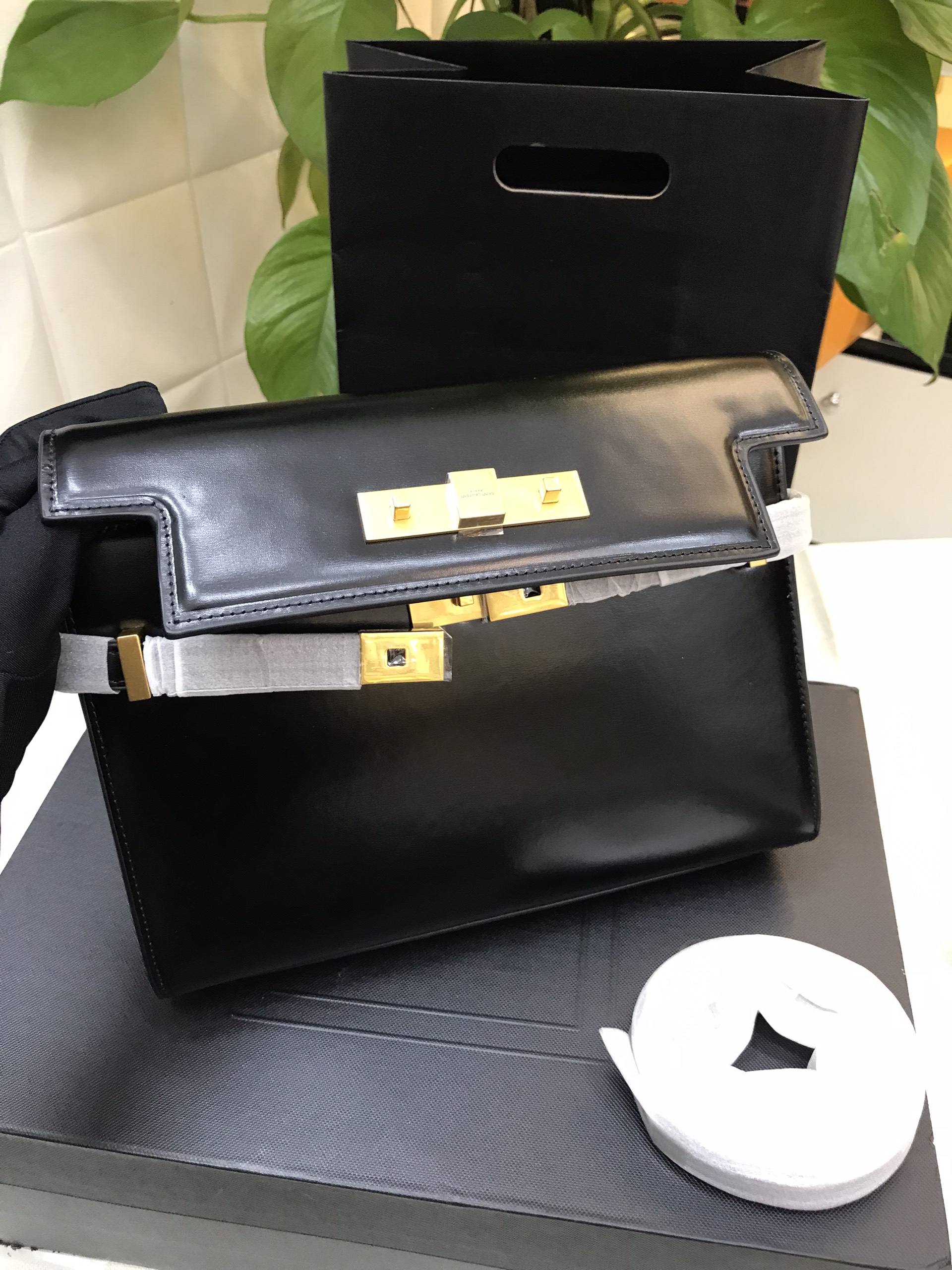 Túi YSL Manhattan In Box Saint Laurent  Siêu Cấp Size 24cm