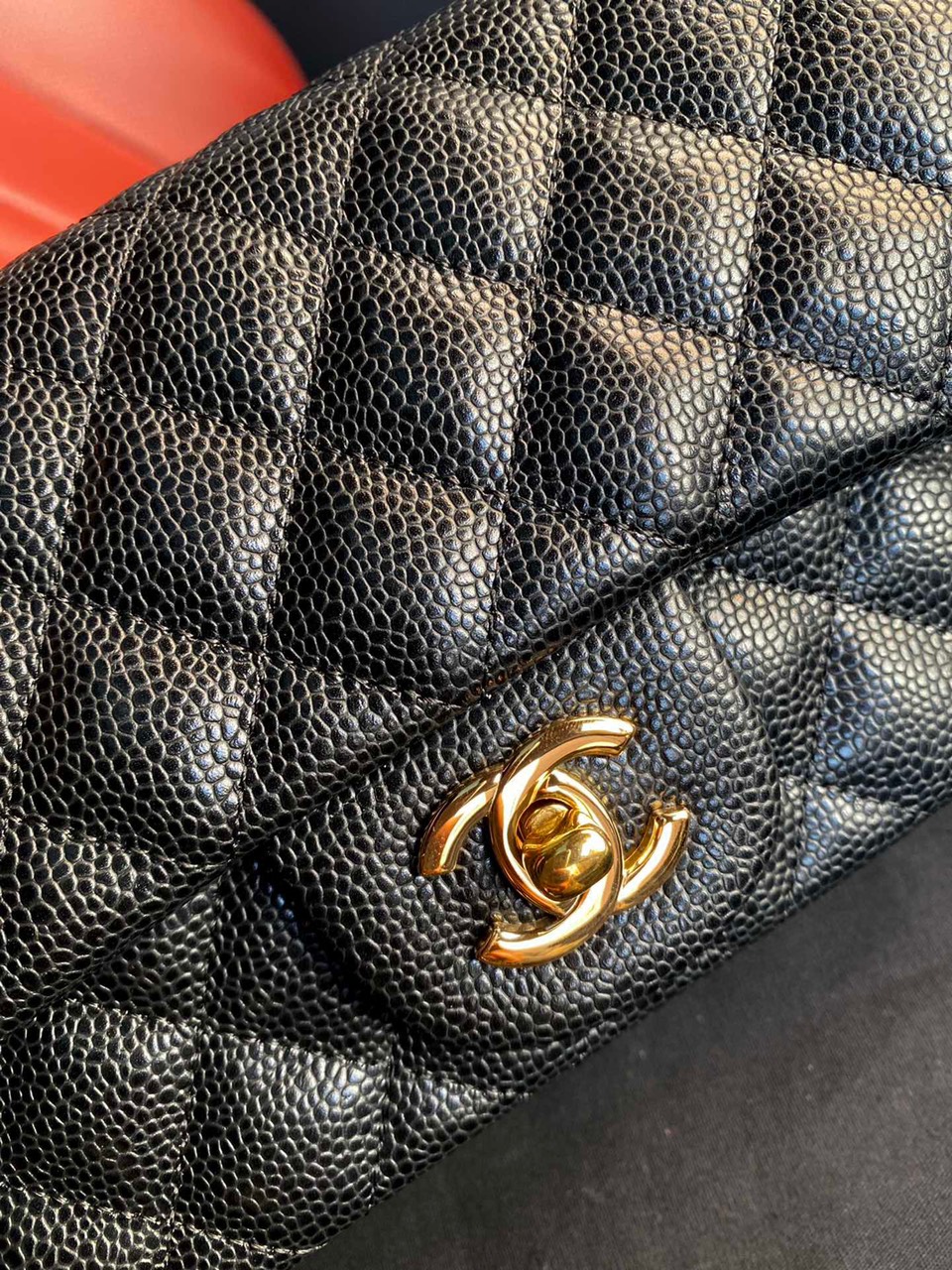Túi Xách Chanel Cổ Điển Siêu Cấp Đen Size 20cm