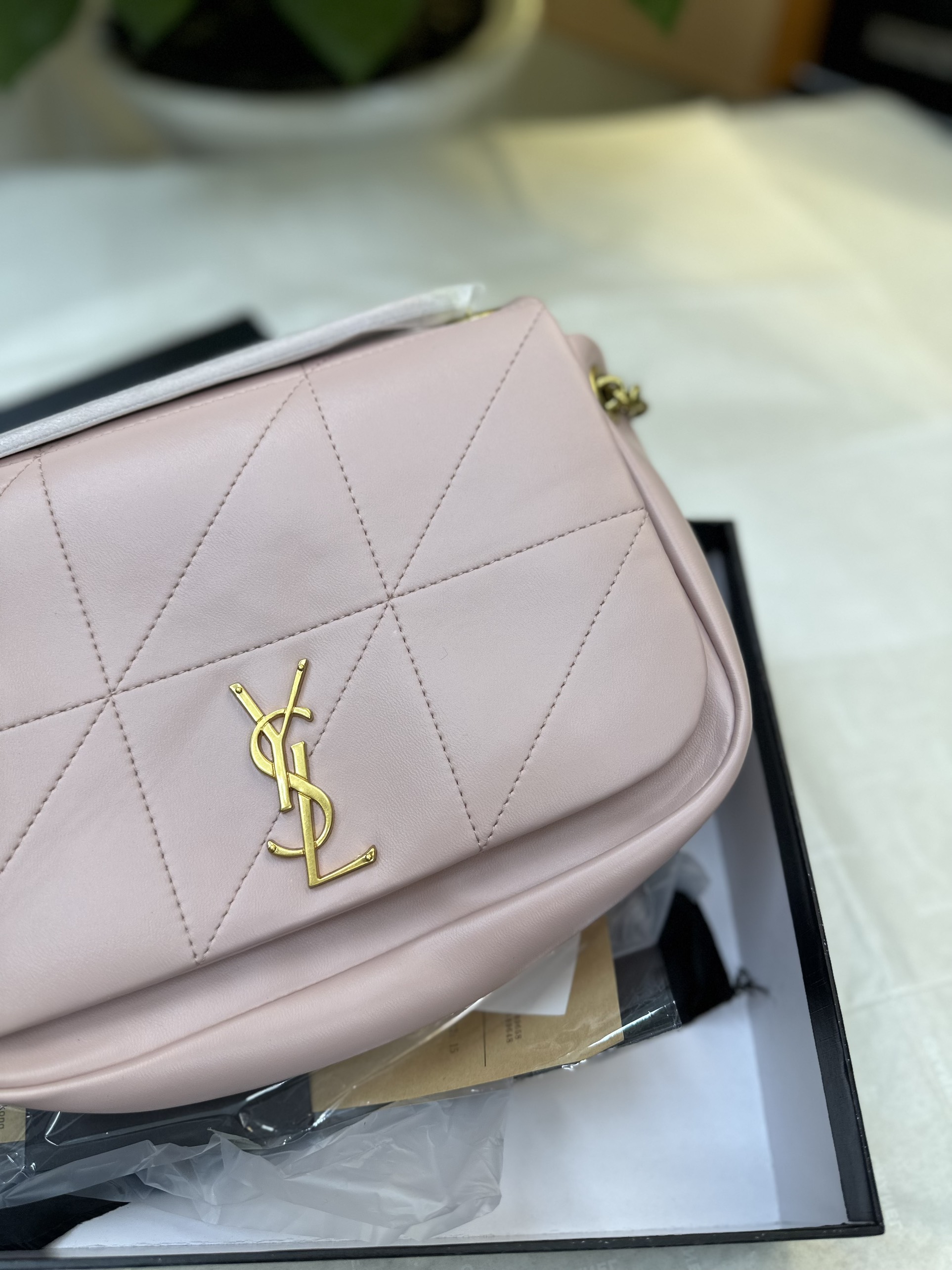 Túi YSL Jamie 4.3 Small In Lambskin Pink Super Màu Hồng Size 25cm