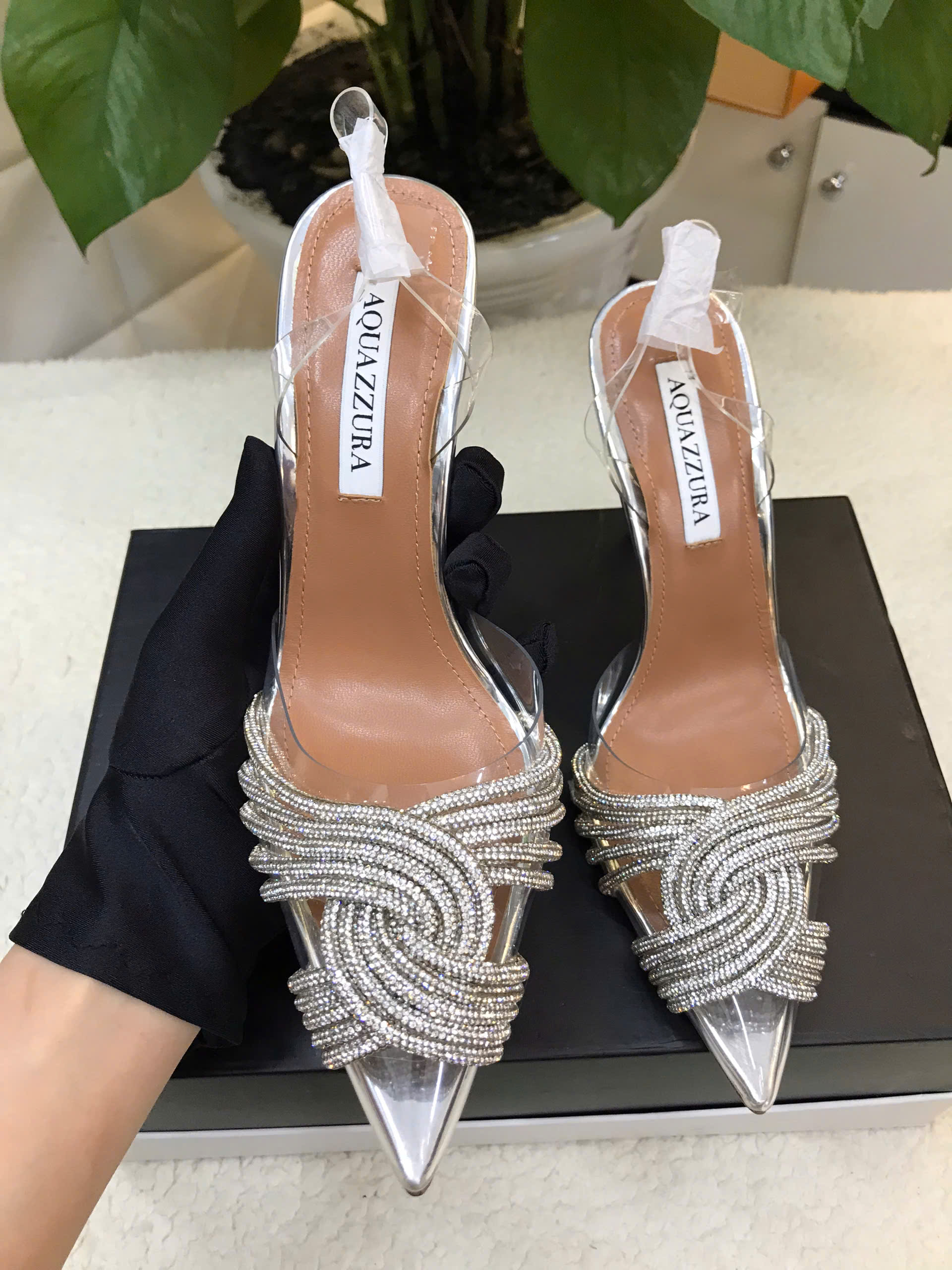 Giày Cao Gót Aquazzura Siêu Cấp Size 36