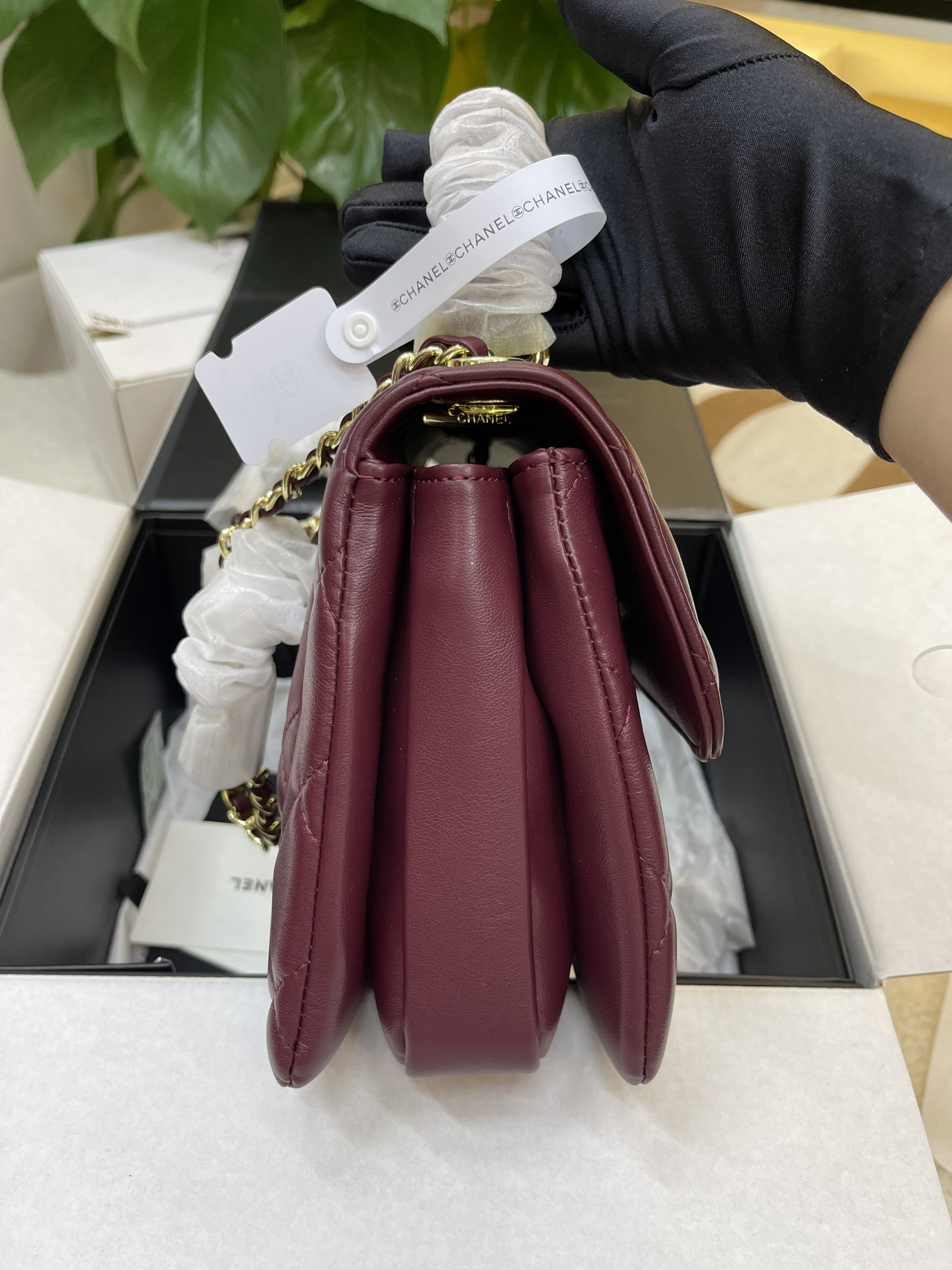 Túi Xách Chanel Trendy Super Màu Đỏ Size 26cm Full Box