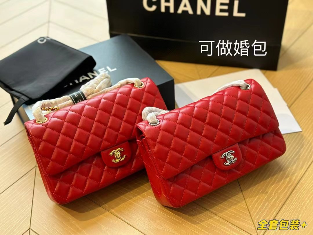 Tổng Hợp Bảng Màu Túi Chanel Classic Da Lì Super Size 25cm Fullbox