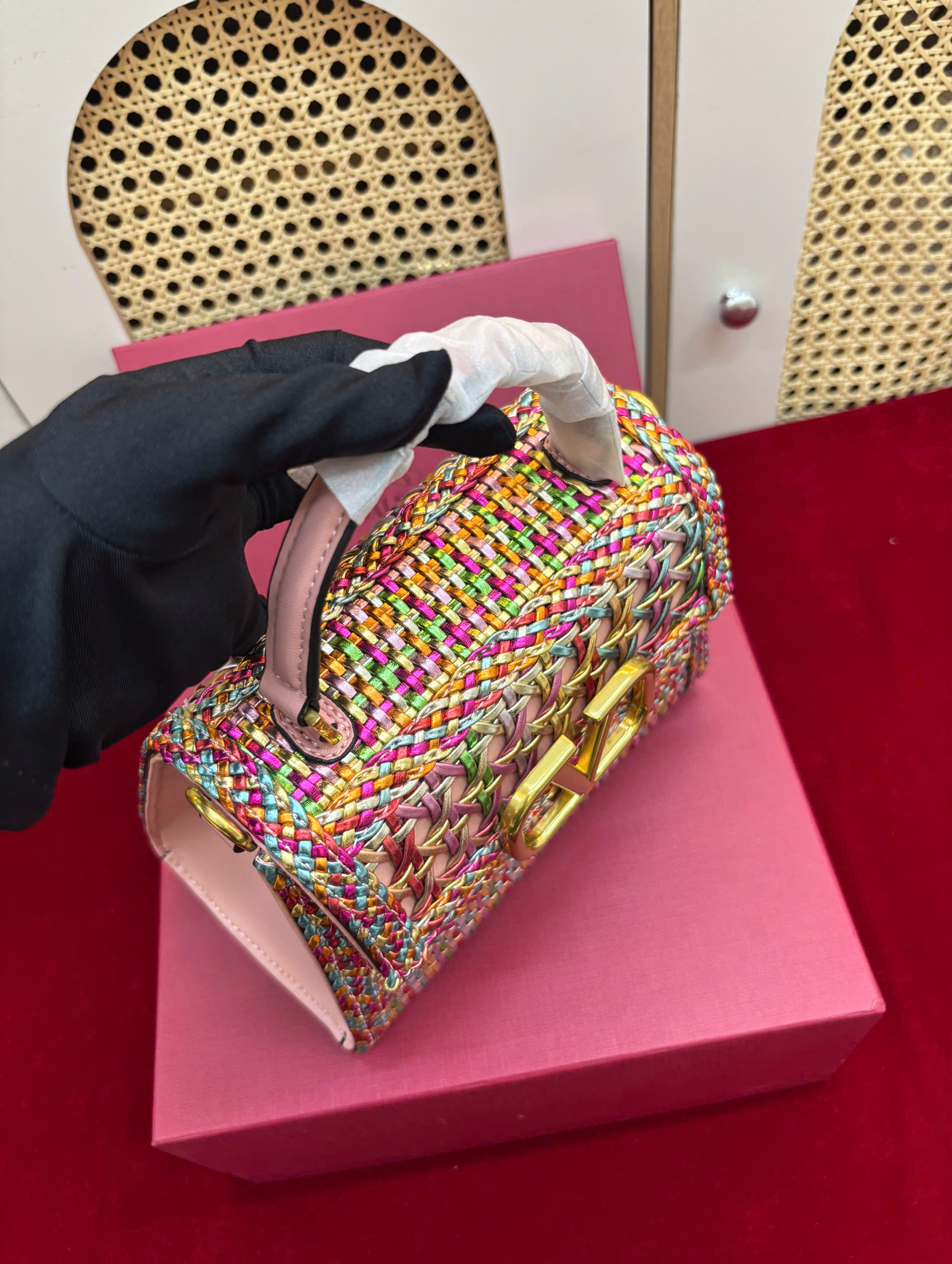 Túi Valentino Garavani Màu Phối Size 22cm