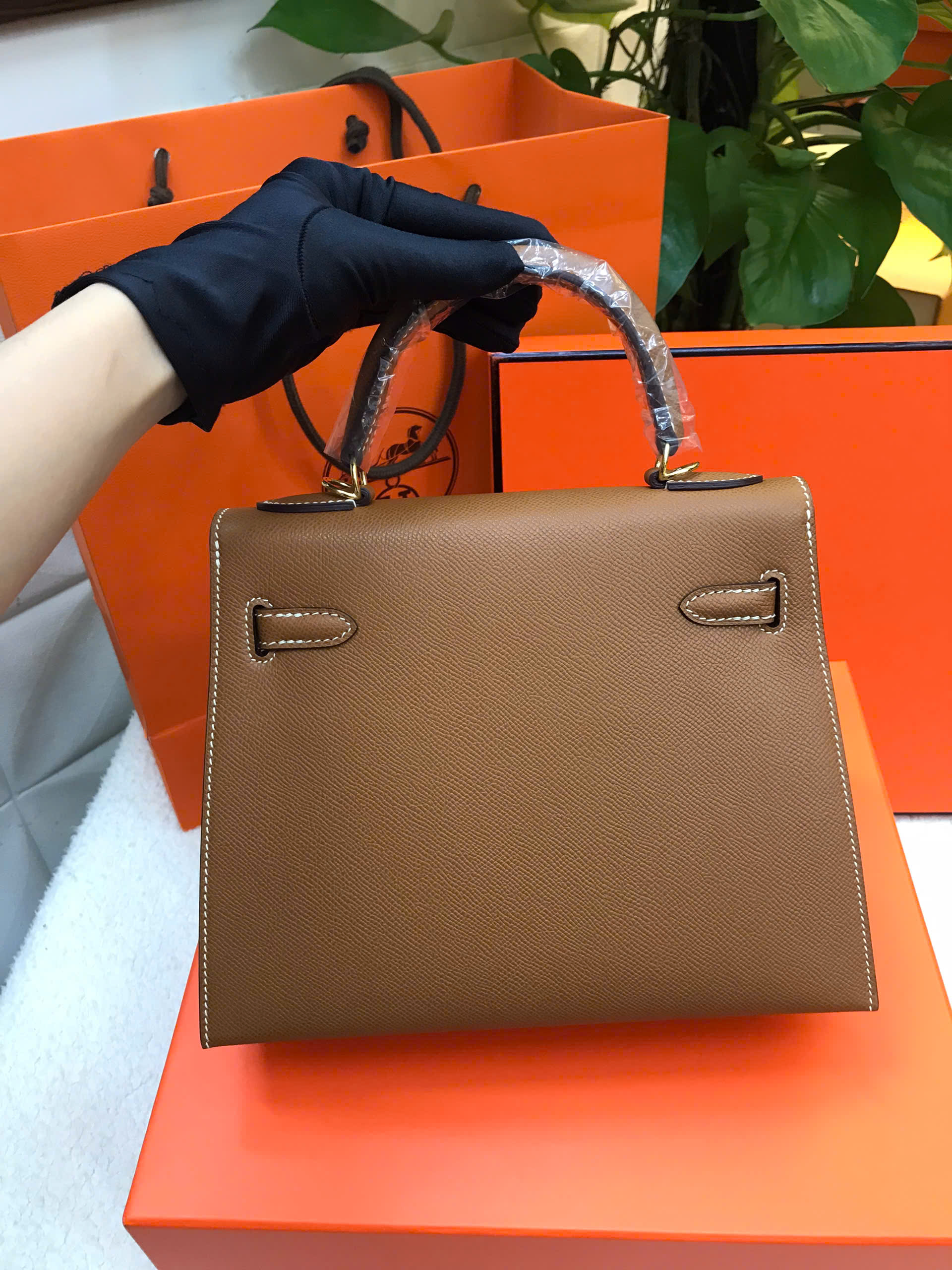 Túi Hermes Kelly Vip Màu Nâu Size 25cm