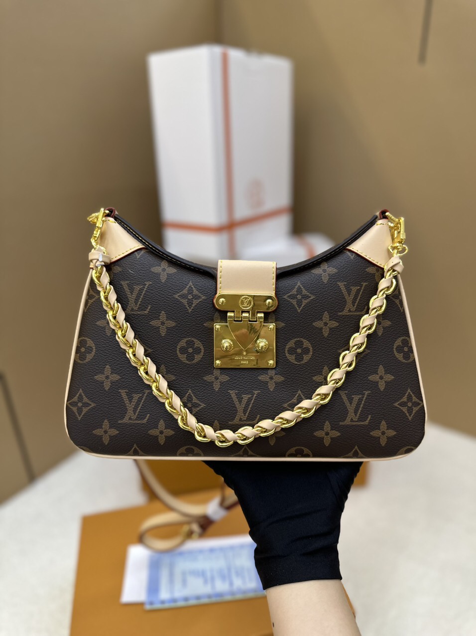 Túi Xách LV Twinny Màu Nâu Size 29cm M46659
