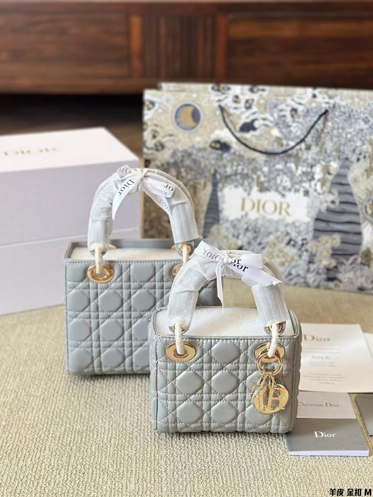 Bảng Màu Túi Lady Dior Super Size 17-20cm