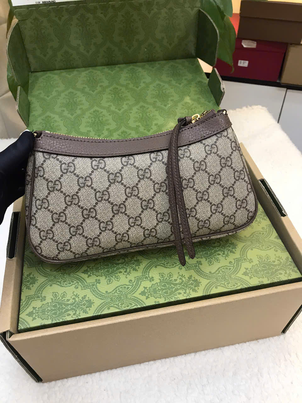 Túi Gucci Ophidia Handbag Small Super Size 25cm