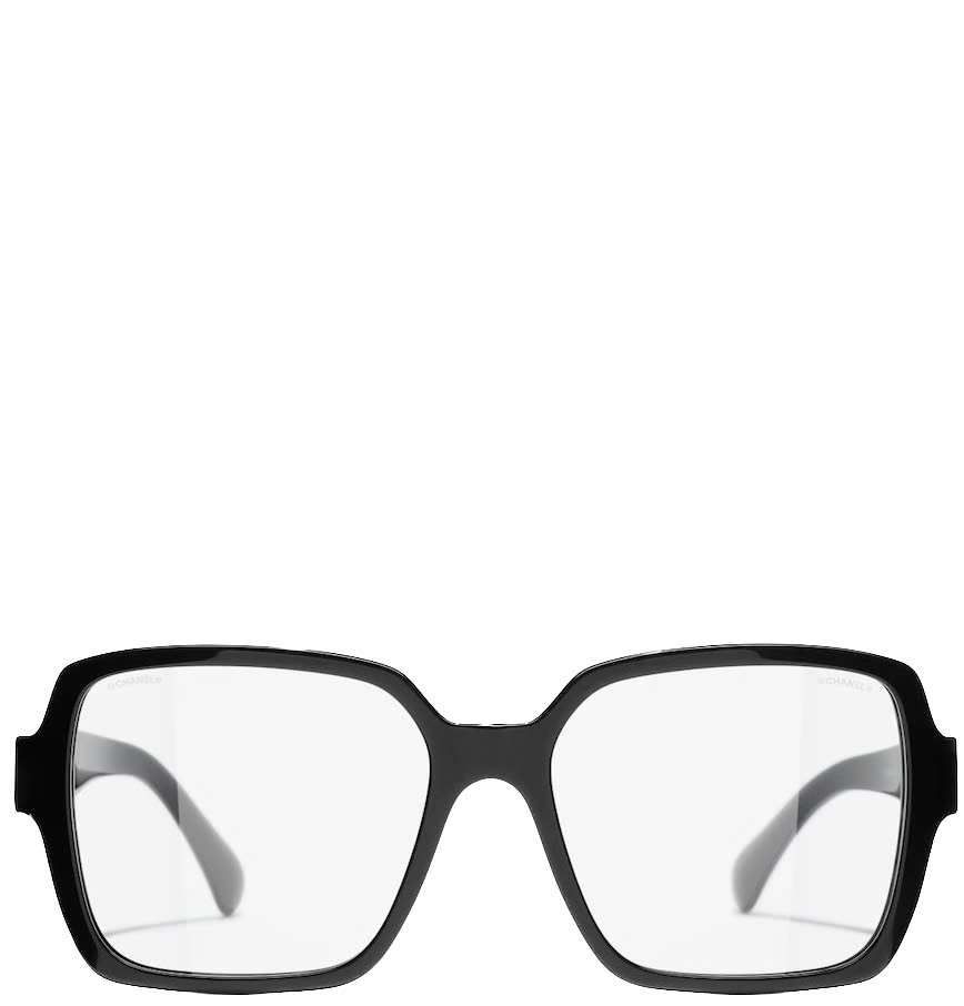 Kính Chanel Square Eyeglasses Siêu Cấp Màu Đen