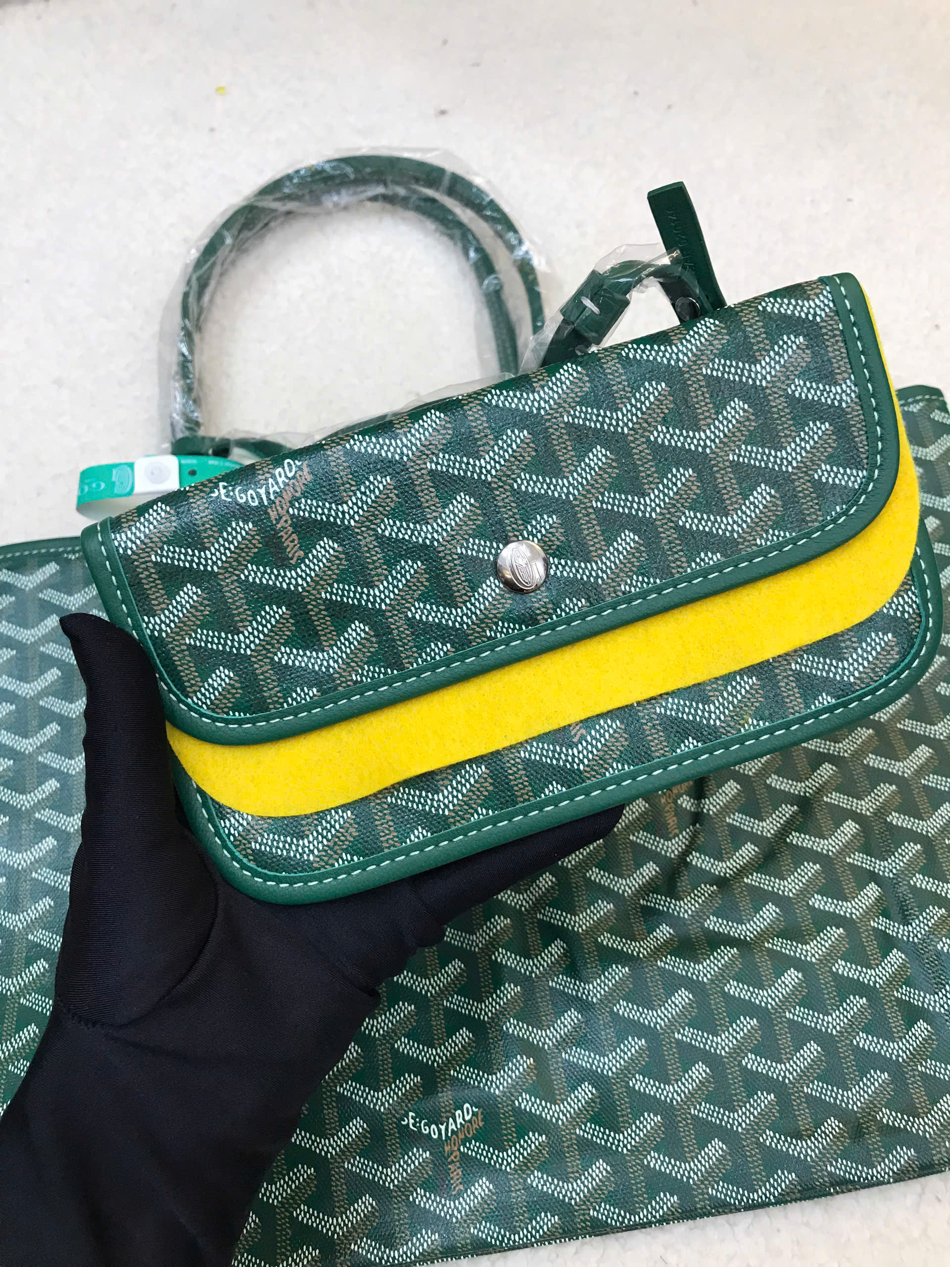 Túi Goyard Artois MM Bag Siêu Cấp Màu Xanh Size 34cm