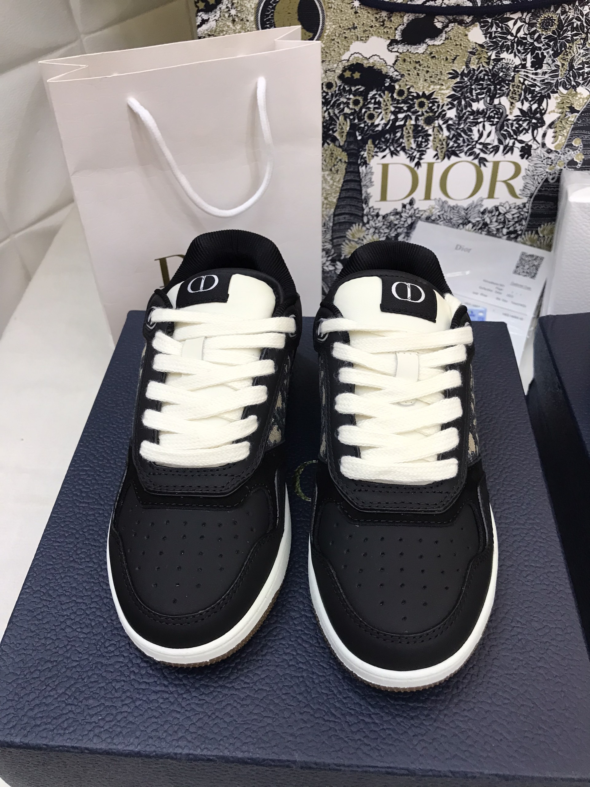 Giày Thể Thao Dior B27 Low-Top Sneaker Siêu Cấp Size 37