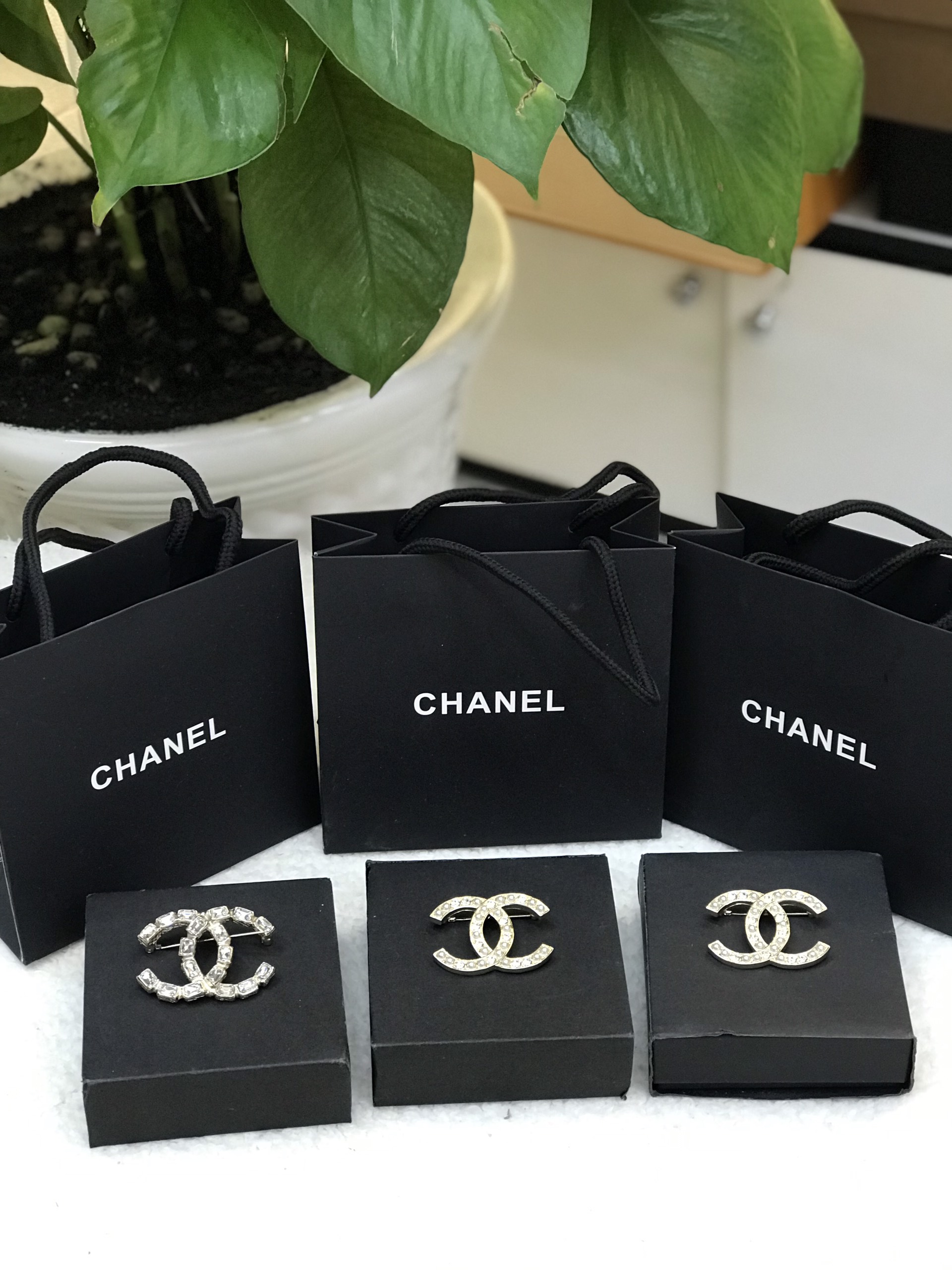 Cài Áo Chanel Siêu Cấp Fullbox