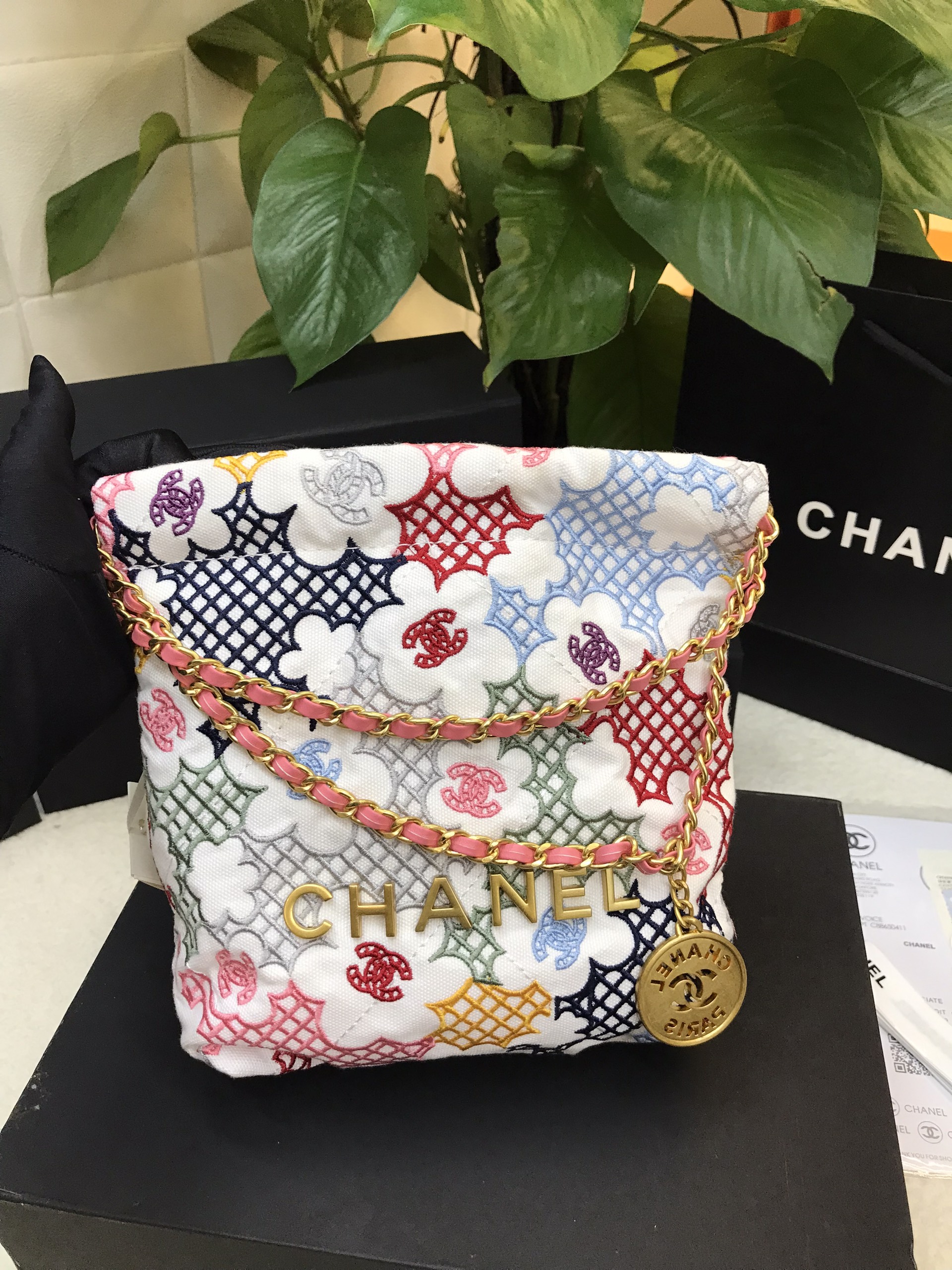 Túi Chanel Hobo Super Màu Phối