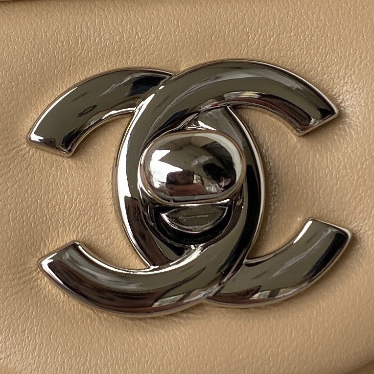 Túi Chanel CLassic Flap Siêu Cấp Size 26cm Màu Be