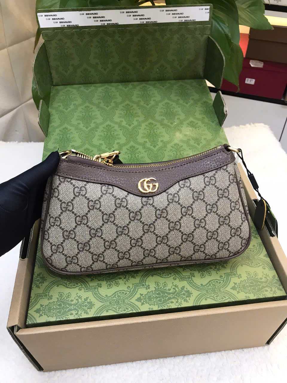 Túi Gucci Ophidia Handbag Small Super Size 25cm